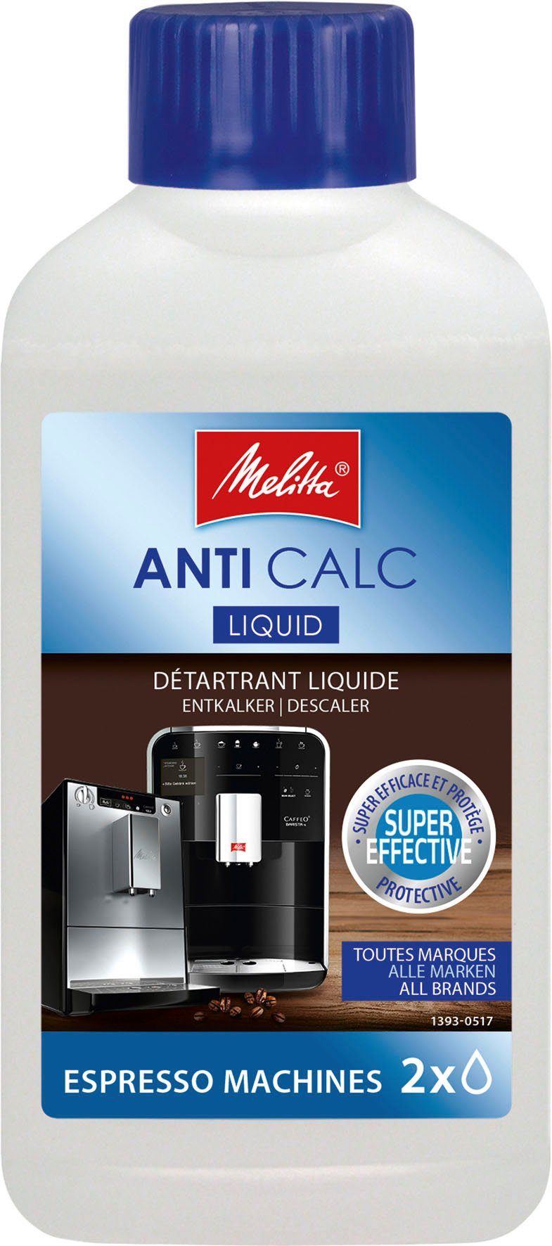 Melitta Ontkalker ANTI CALC Espresso Machines Entkalker