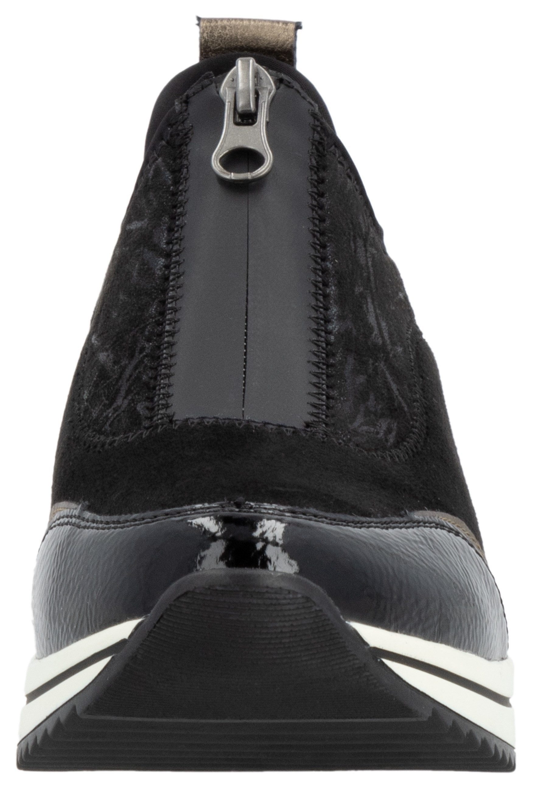 Remonte Slip-on sneakers Elisabeth Hurley-Collection , wedge sneaker, slipper, instapschoen, vrijetijdsschoen, vegan