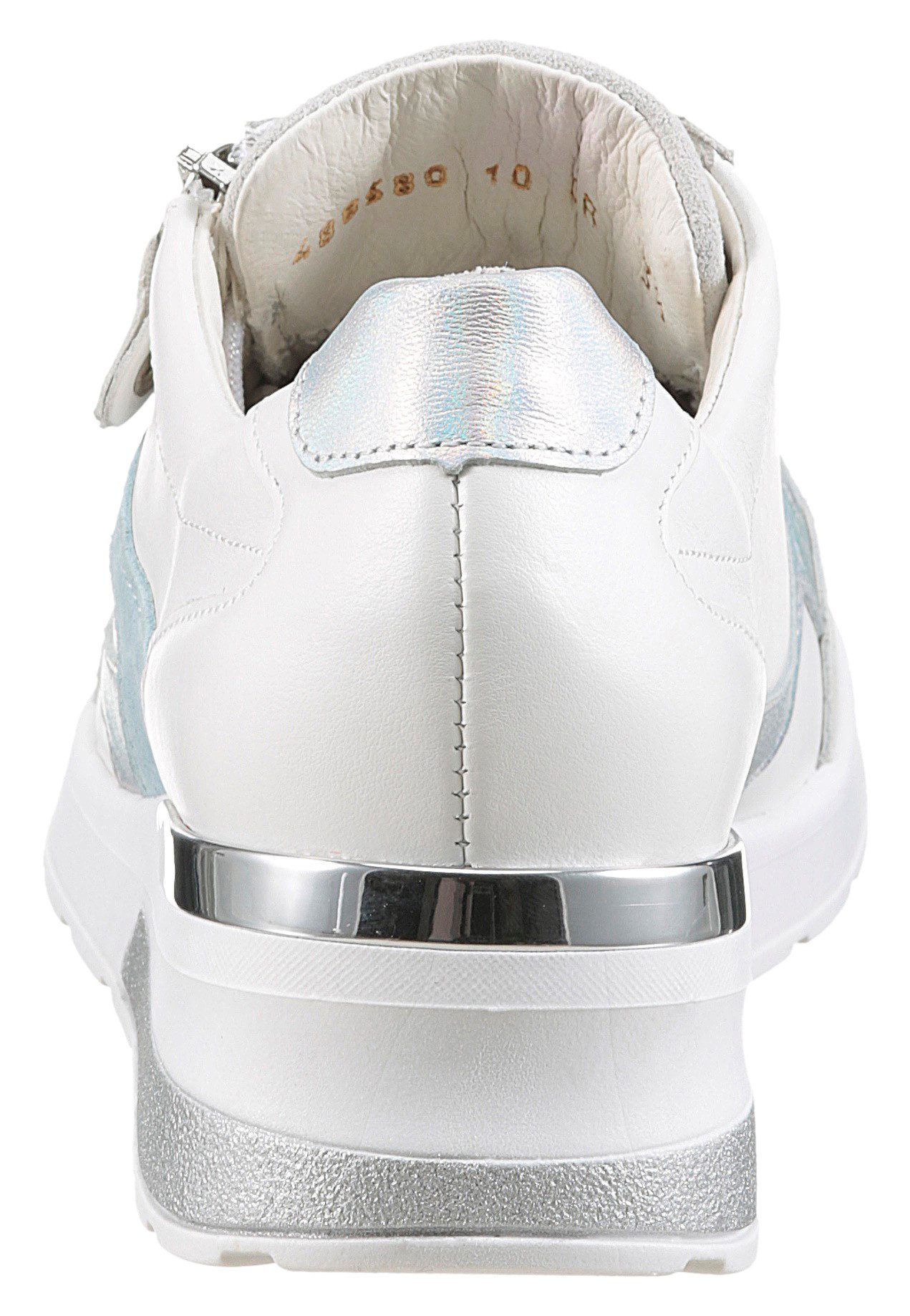 Waldläufer Sneakers met sleehak H-Clara , veterschoenen, lage schoen, comfortabele schoen, met uitneembaar voetbed