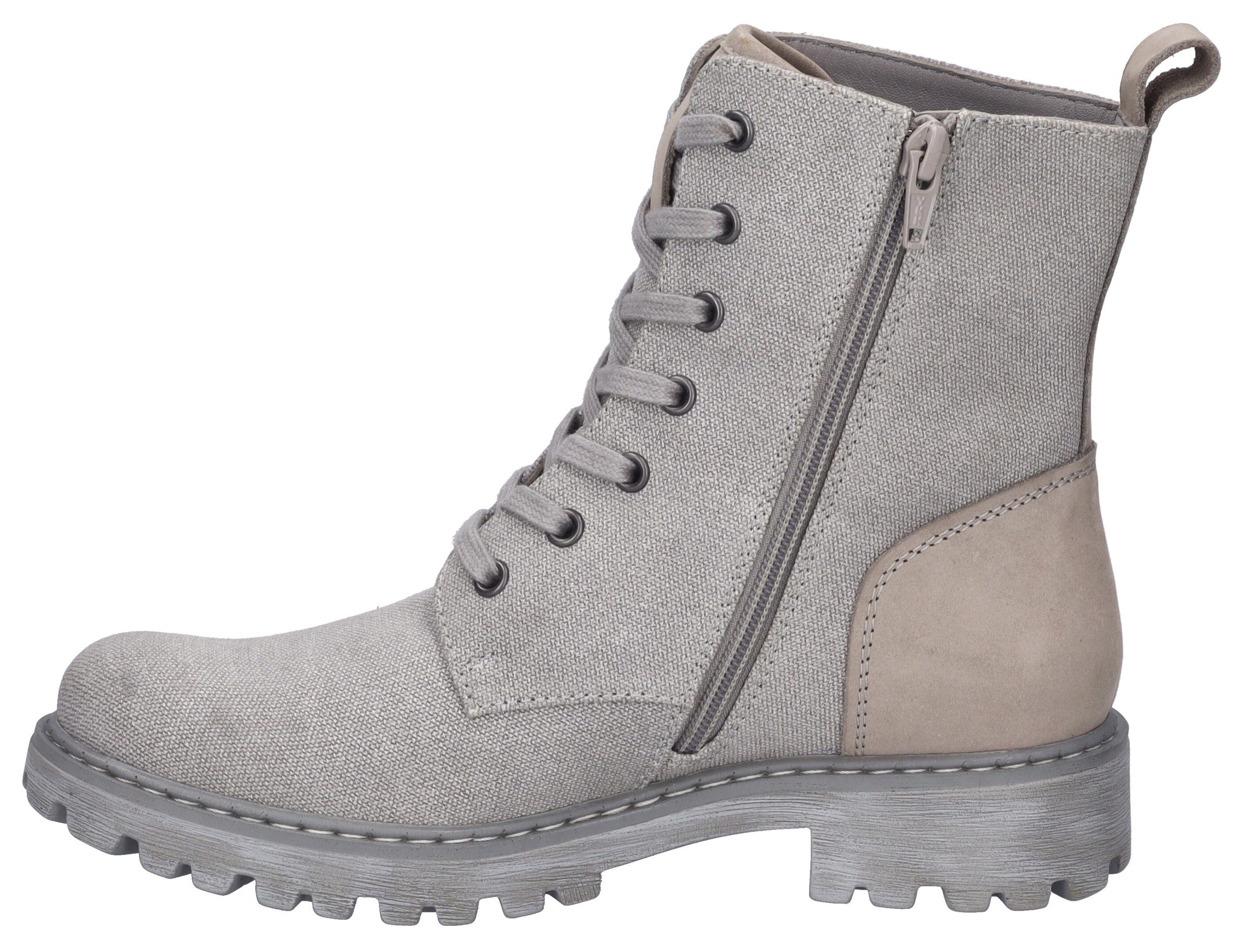 Josef Seibel Hoge veterschoenen Marta 26 blokhak, veterschoen, laarsjes met verwisselbare binnenzool