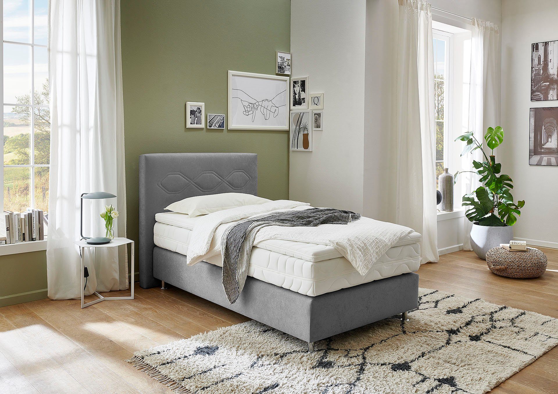 Westfalia Polsterbetten Boxspring naar keuze met topmatras