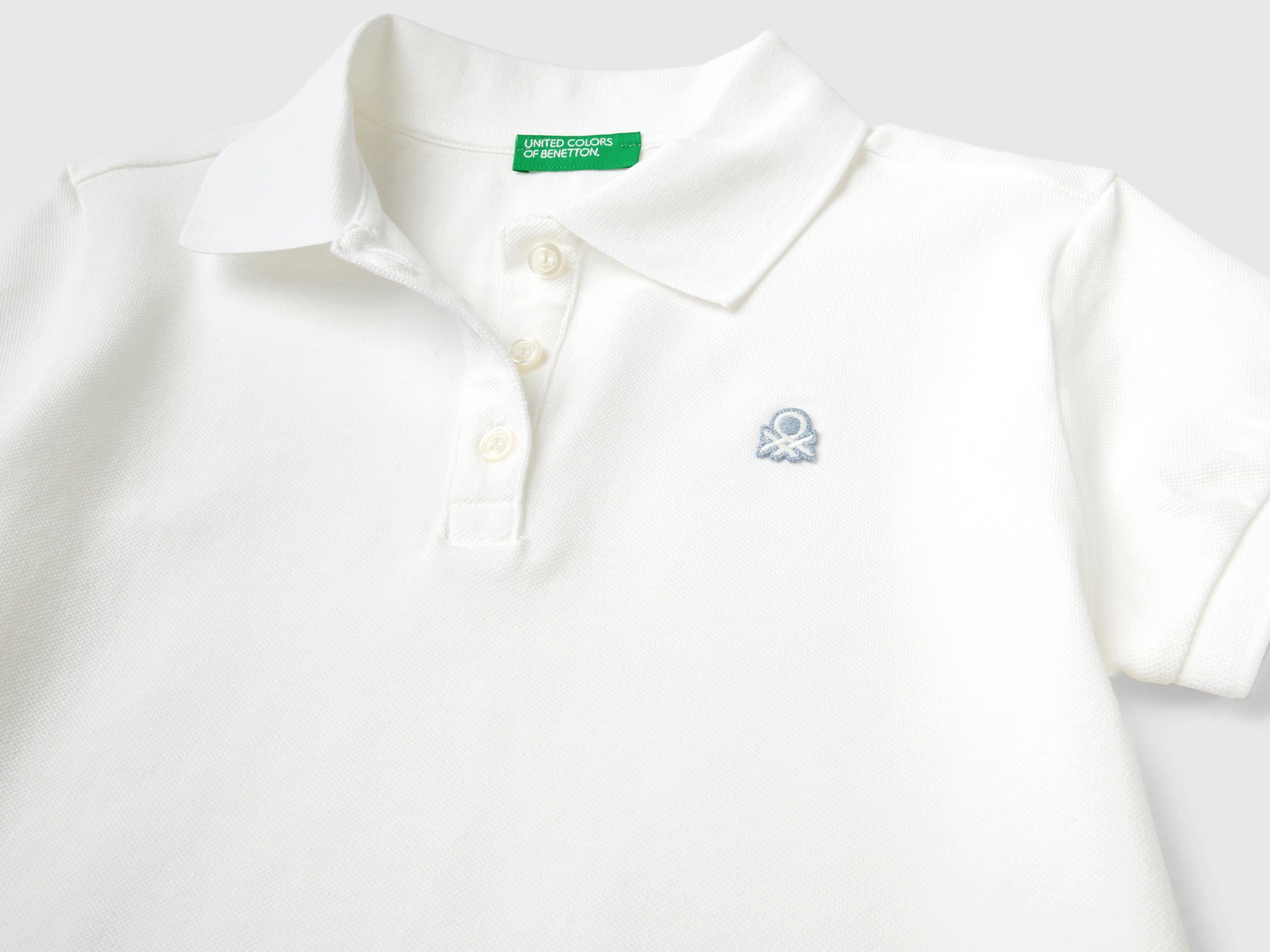 United Colors of Benetton Poloshirt met logoborduursel op de borst