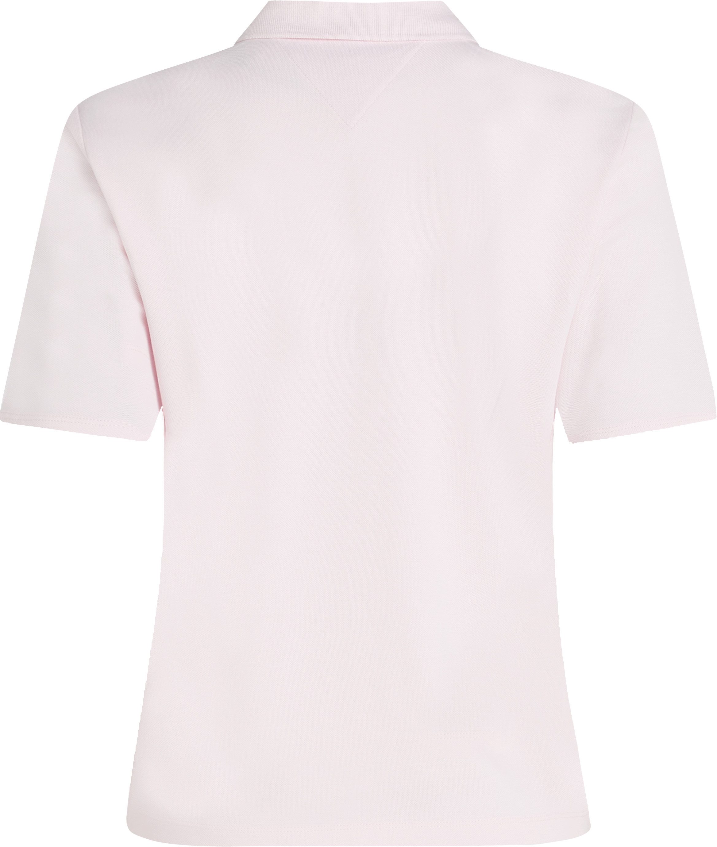Tommy Hilfiger Poloshirt 1985 Regular Fit Pique Premium Polo met logo-borduursel, met zijsplitten