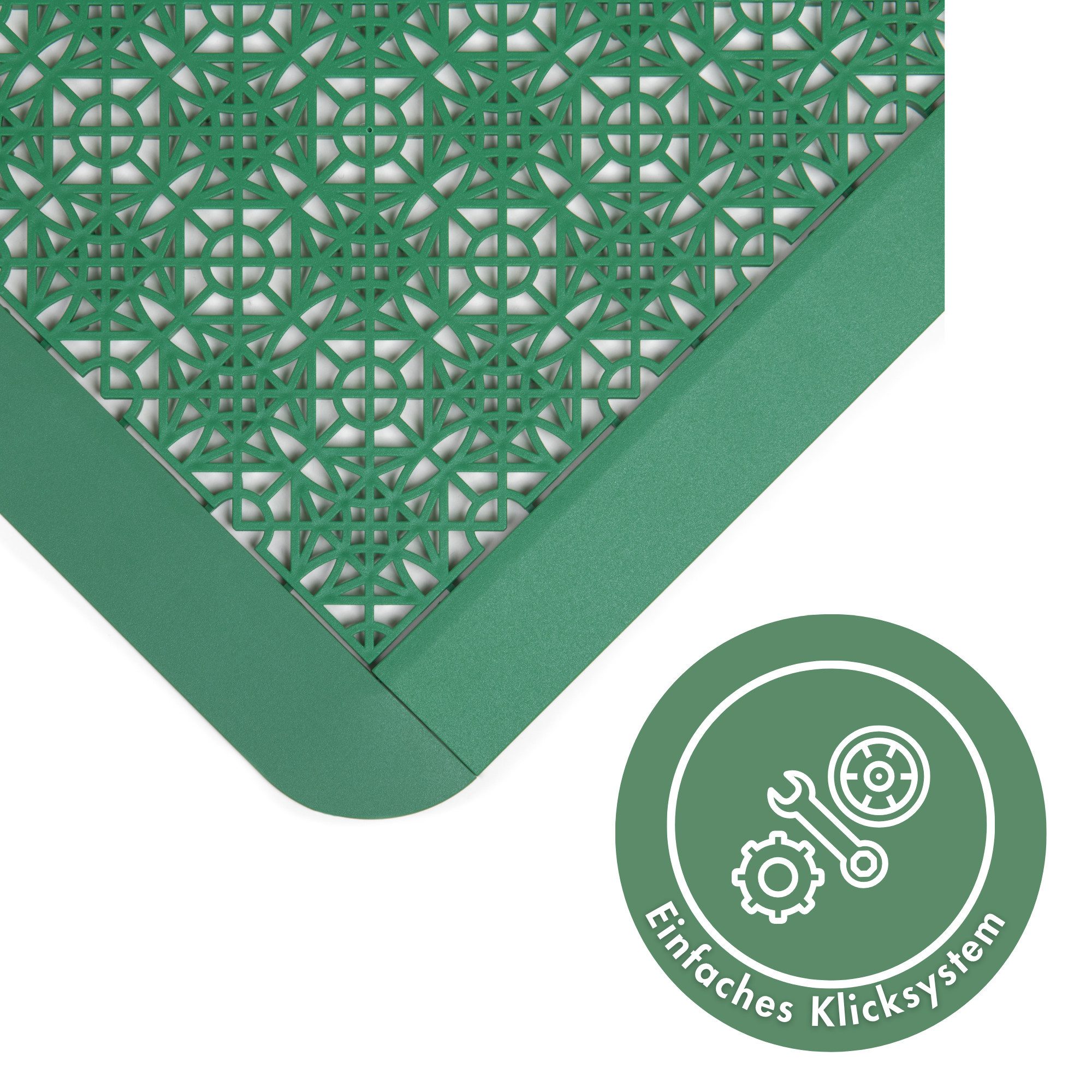 Andiamo Hoekrand voor kliktegels Terra Sol, Made in Swiss (set, 2 stuks)