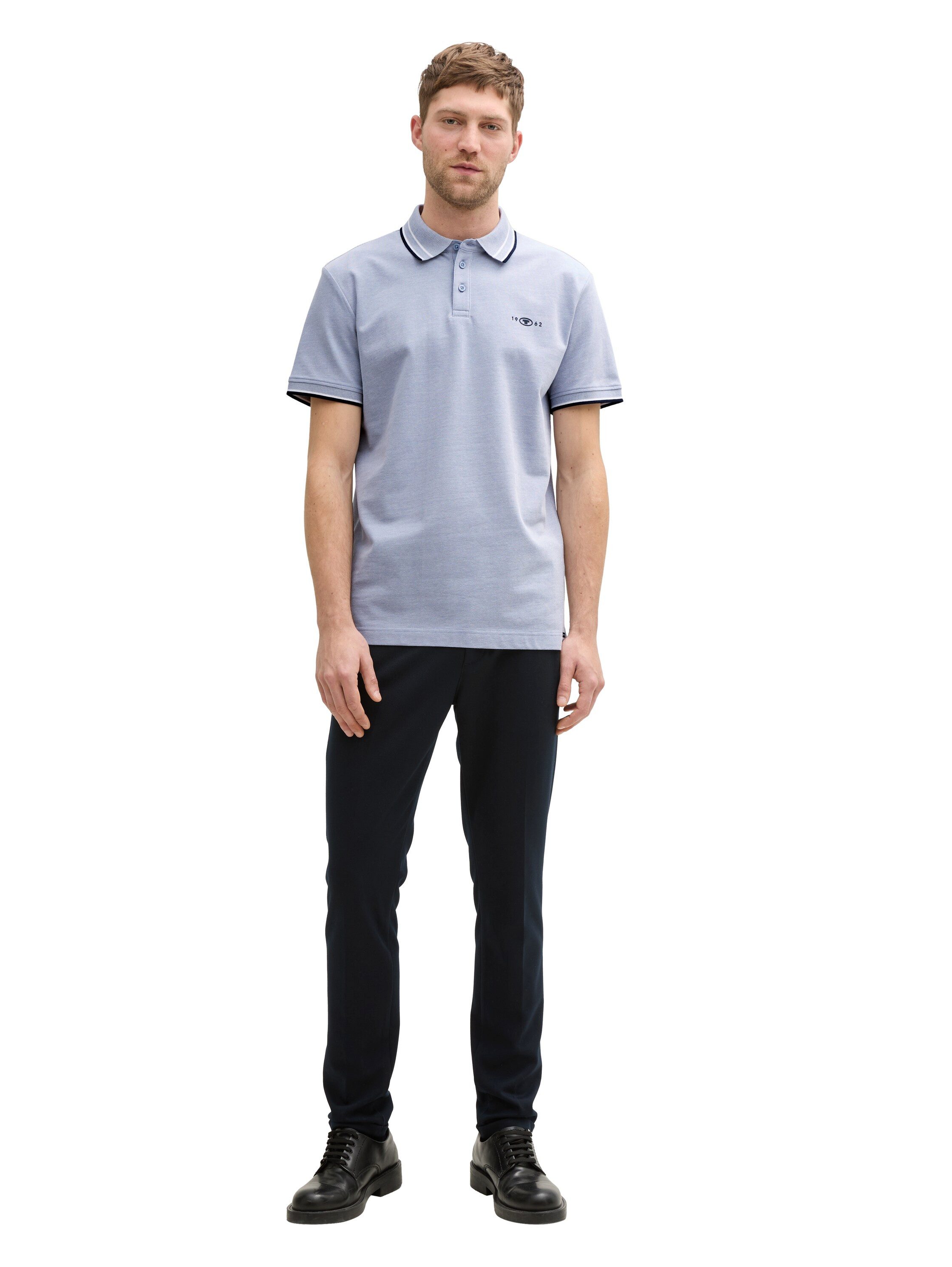 Tom Tailor Poloshirt met geborduurd logo