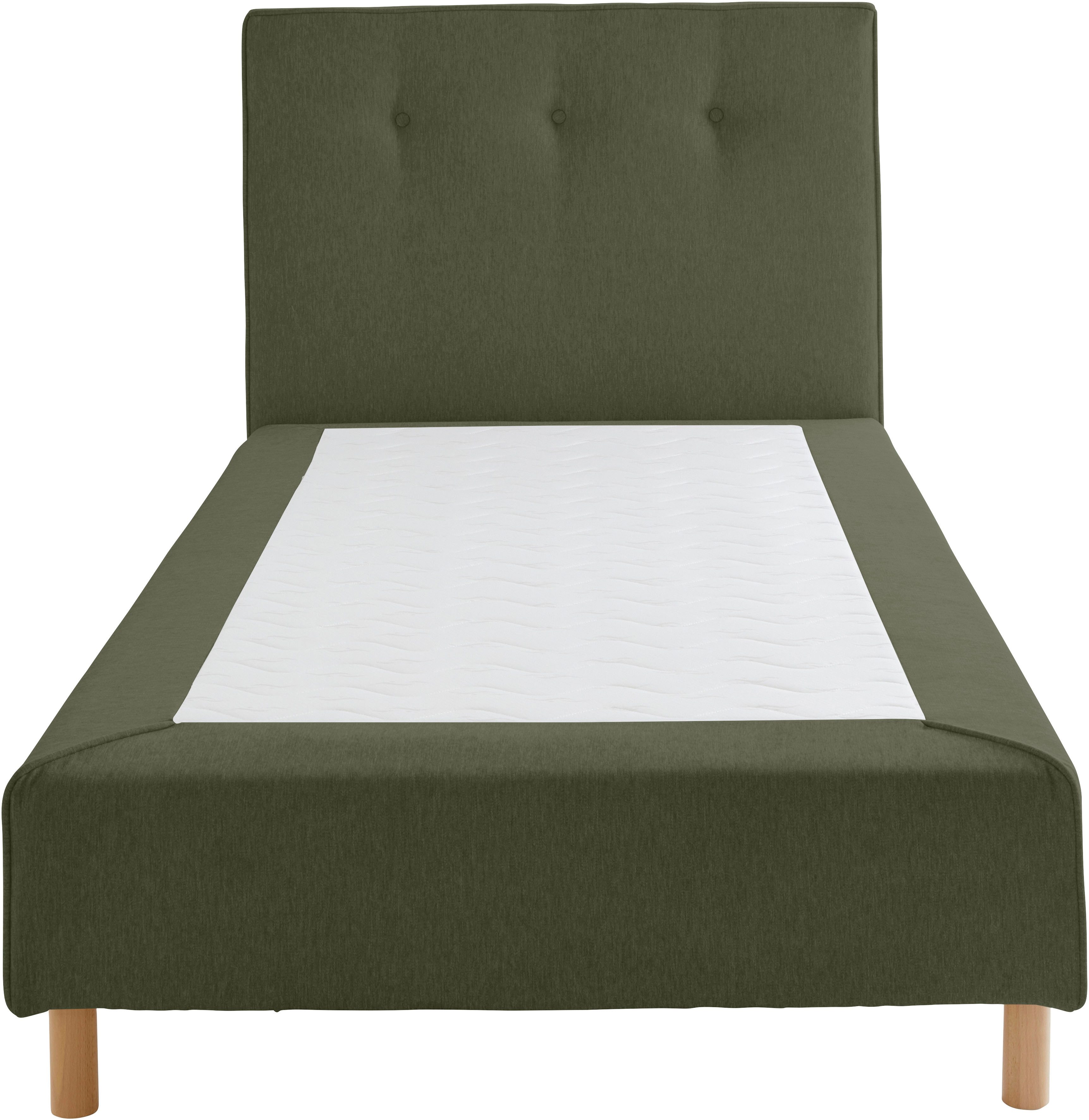 Home affaire Boxspring Heimatblick 100x200cm naar wens uitbreidbaar naar dubbel- en familiebest
