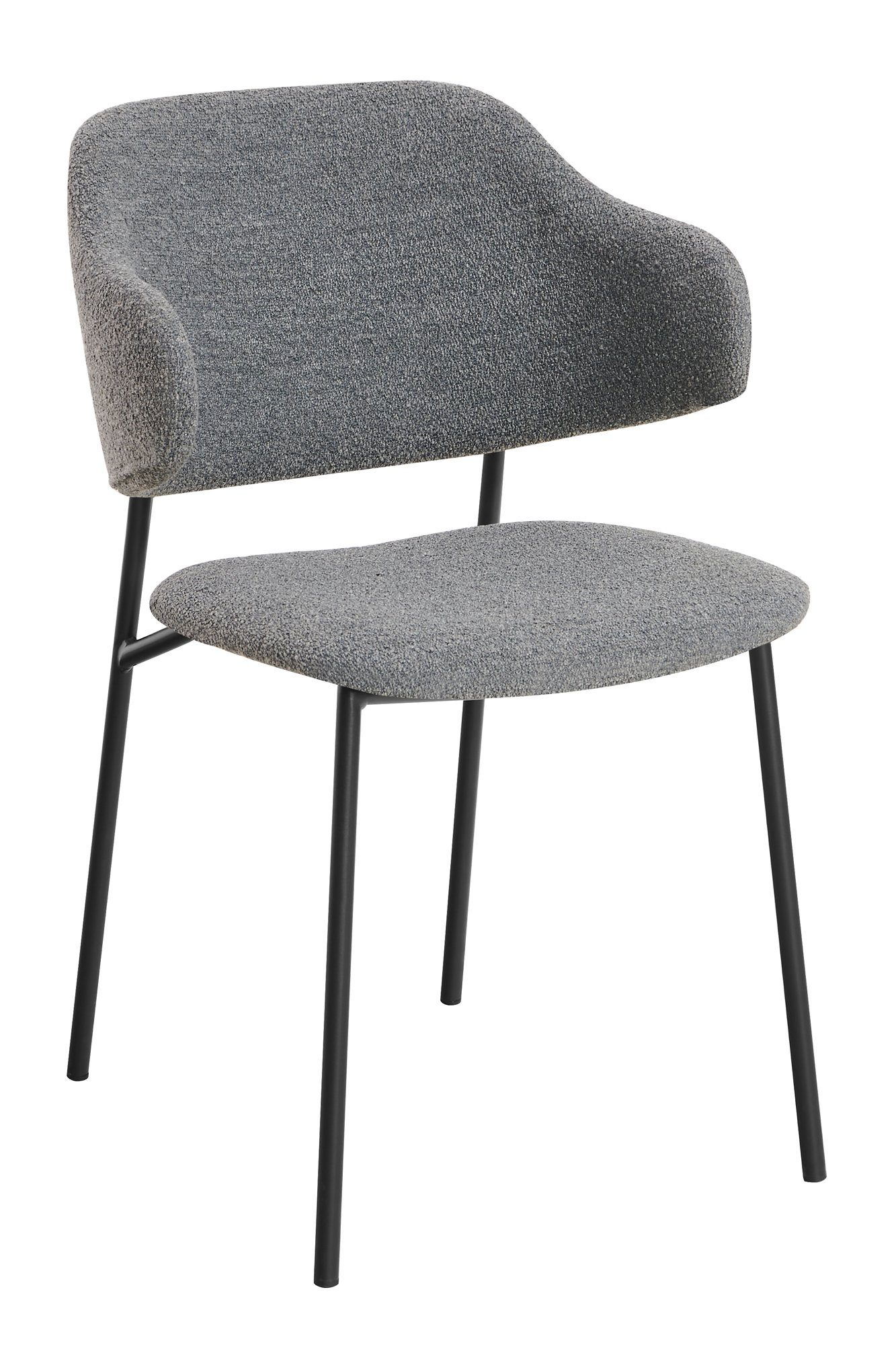 SalesFever Stoel met armleuningen met designframe en uitlopende armleuningen (set, 2 stuks)