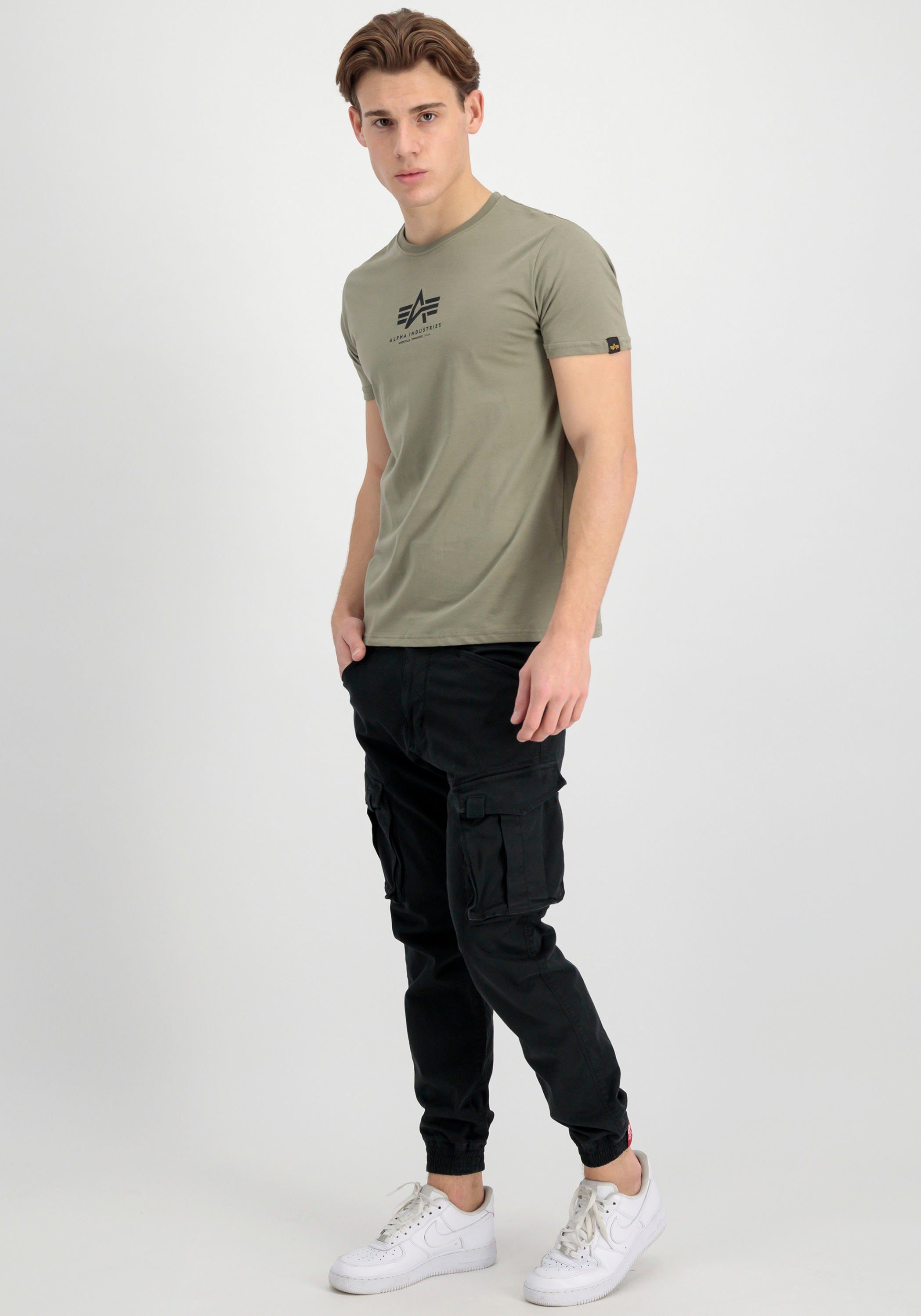 Alpha Industries Shirt met ronde hals Basic T ML