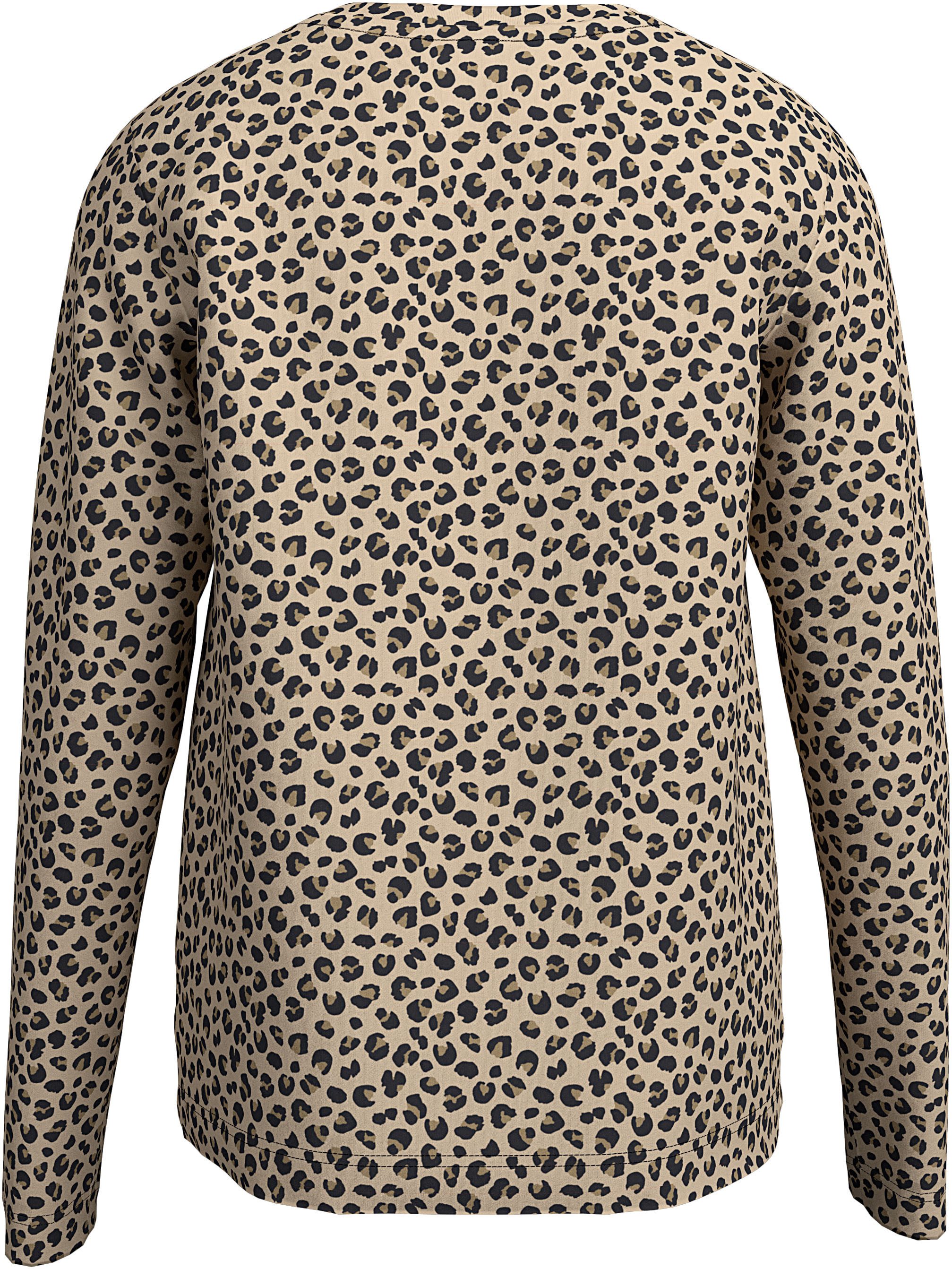 KIDSWORLD Shirt met lange mouwen Shirt in leo-look