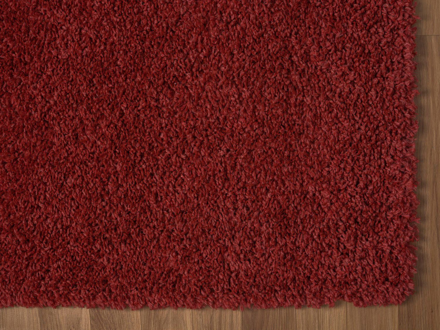 my home Set slaapkamerkleedjes met hoge pool Banji Uni-kleuren, zacht en fluffy, ook als loper en in rond verkrijgbaar