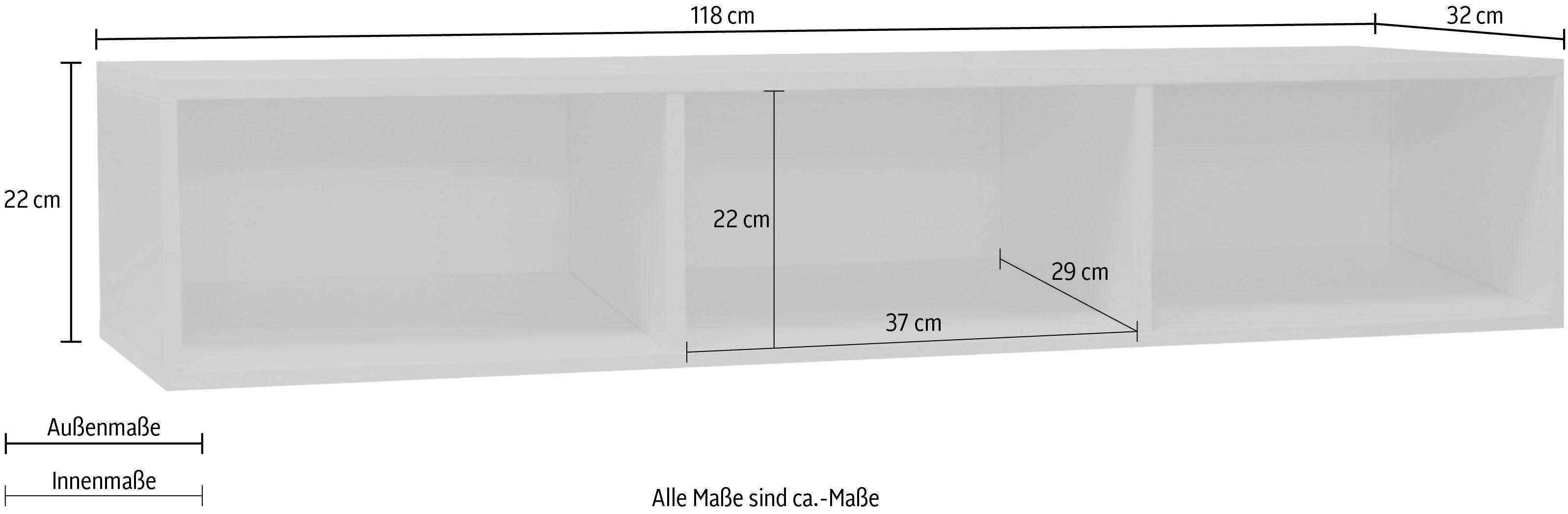 Mäusbacher Hangrekje Bonnie TOPSELLER! Plank variabel te monteren