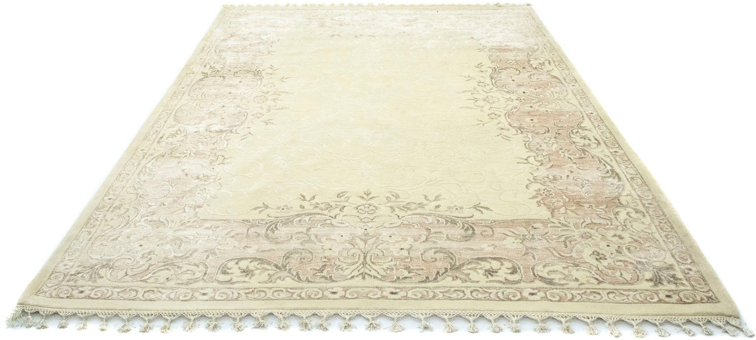 morgenland Vloerkleed Design-vloerkleed met de hand geknoopt beige