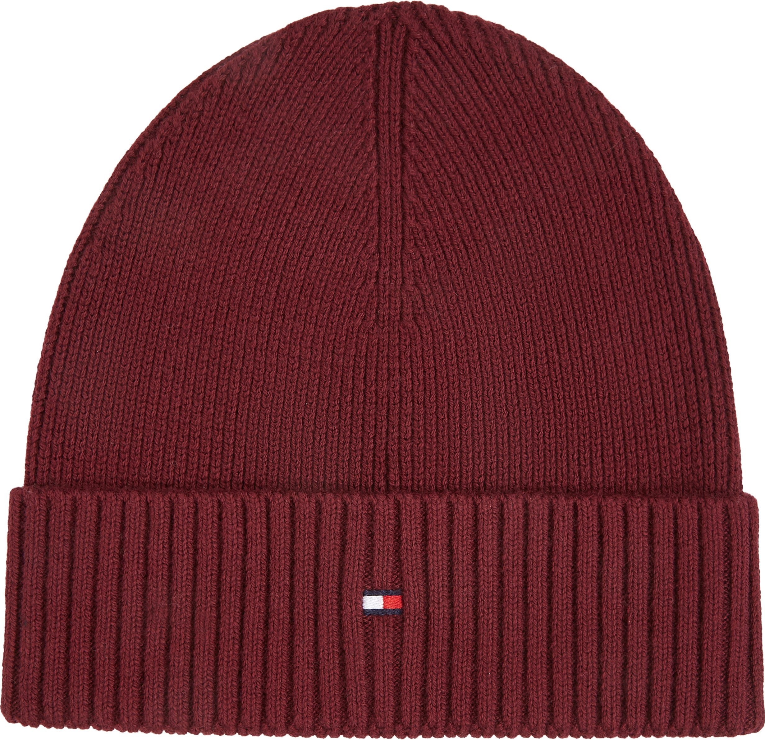 Tommy Hilfiger Gebreide muts TH FLAG PIMA COTTON BEANIE