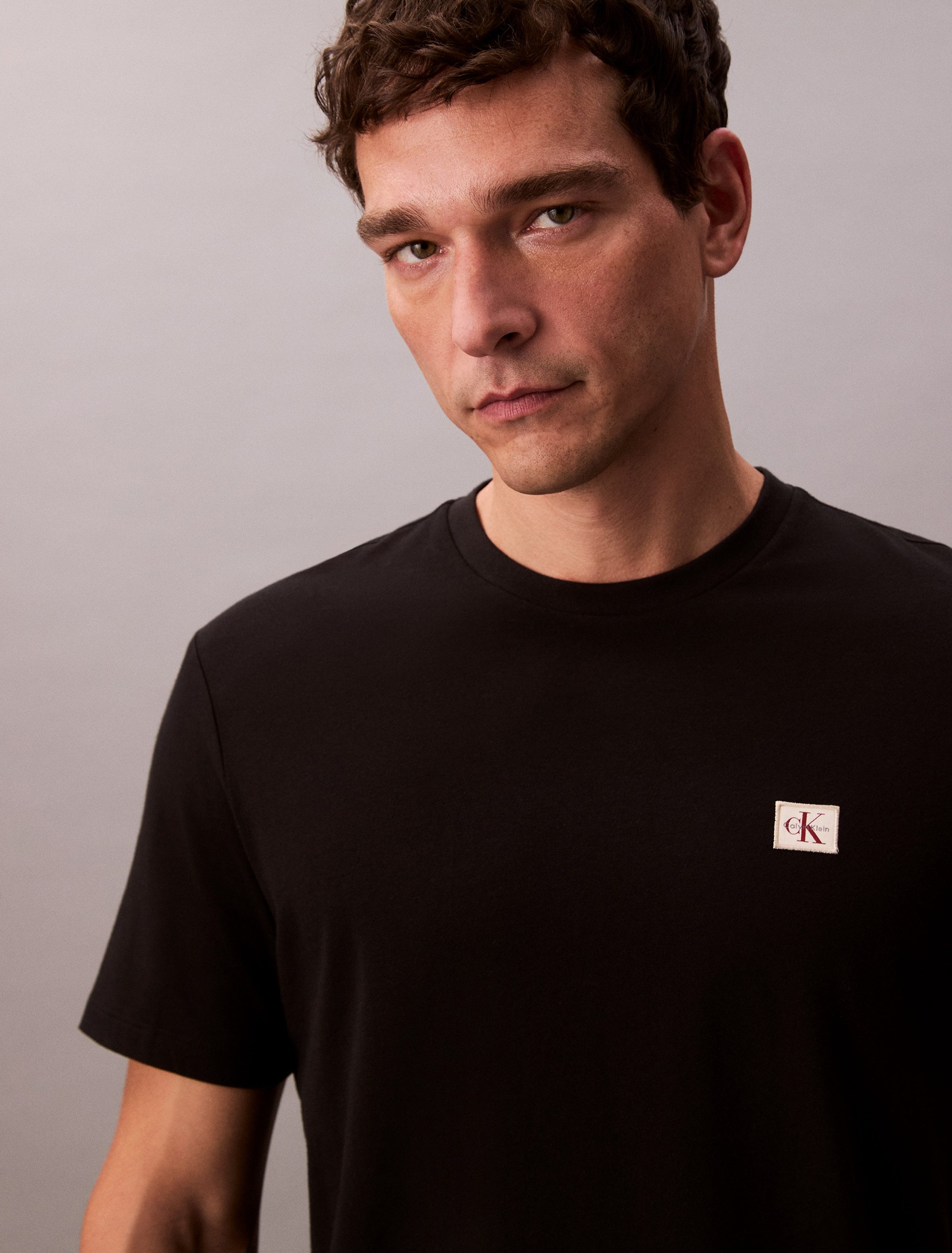 Calvin Klein T-shirt SS BADGE 30S JERSEY CLASSIC TEE