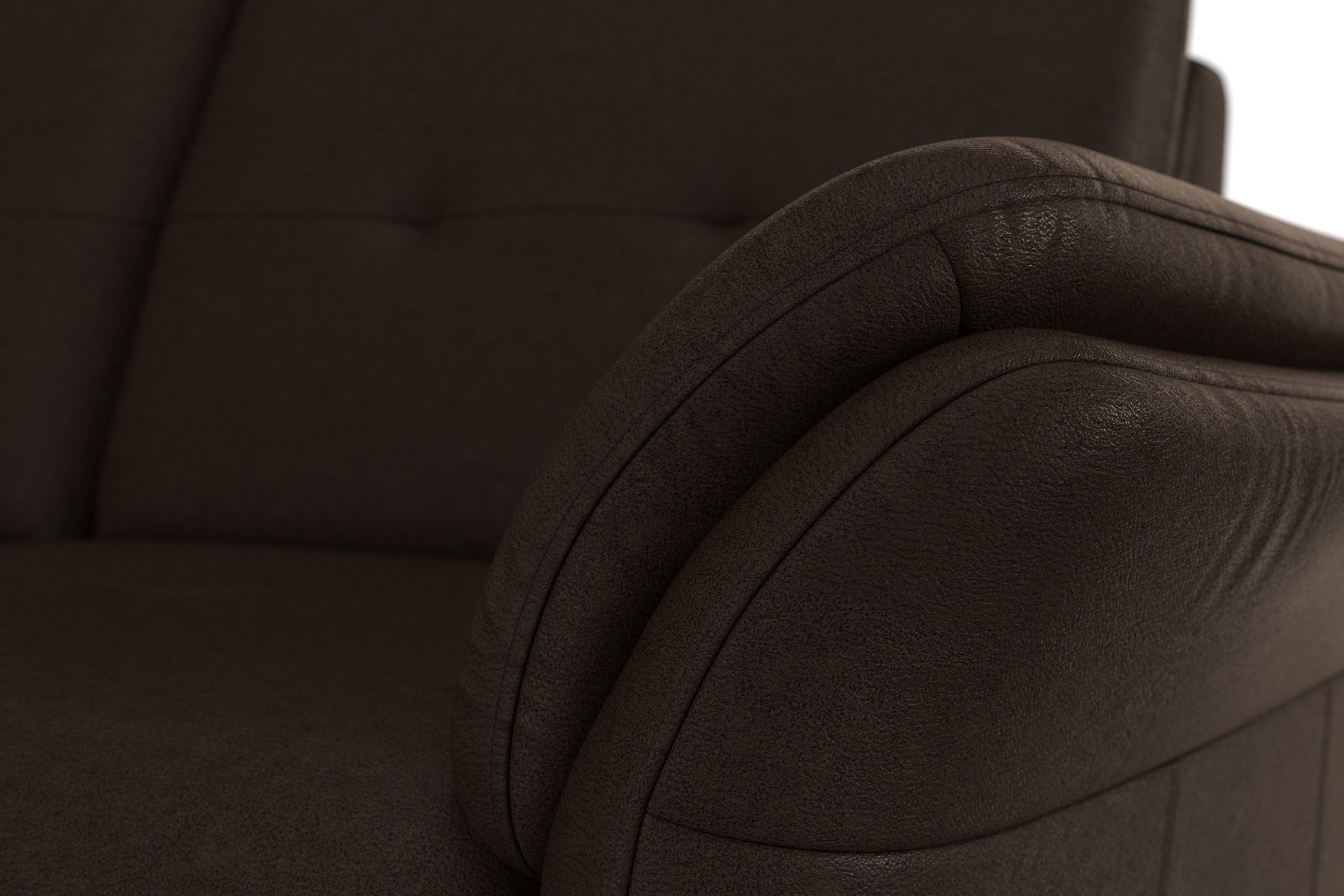 sit&more Hoekbank Göteborg inclusief zitdiepteverstelling, optioneel met bedfunctie & bedlade