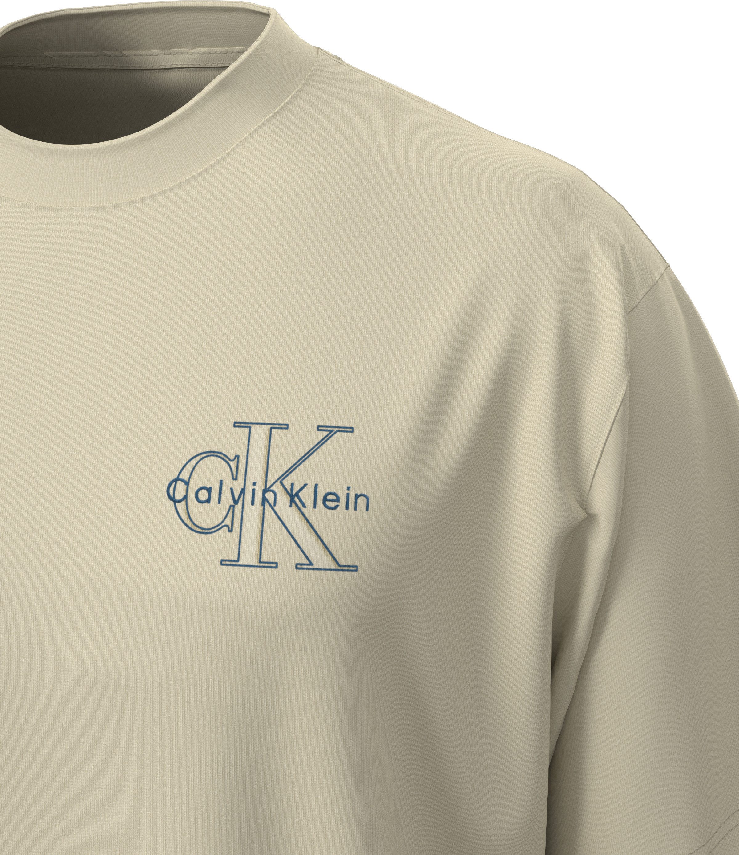Calvin Klein T-shirt A- SS REL SEASONAL MONOLOGO TEE