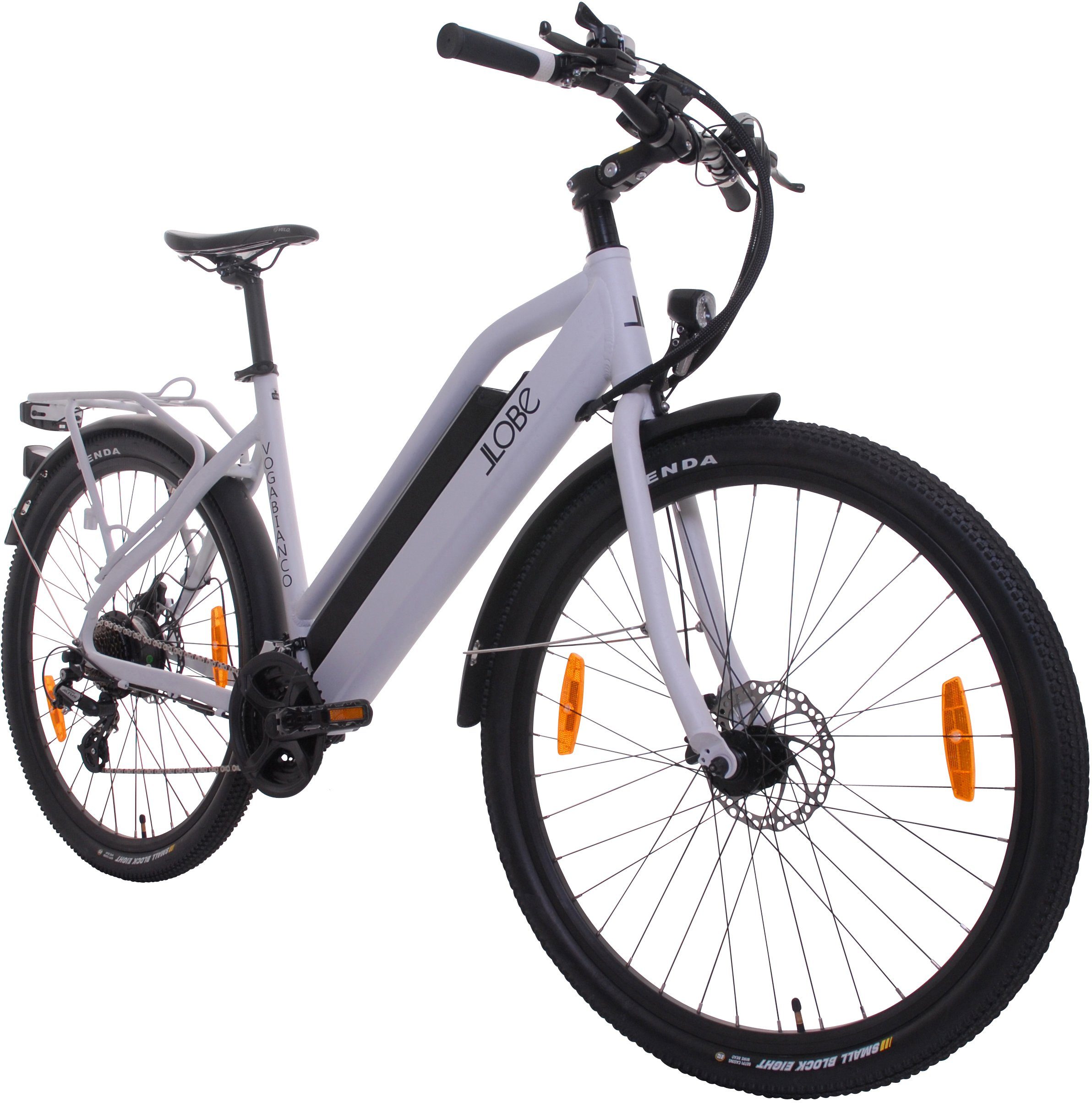 Llobe E-bike Voga Bianco Pedelec, elektrische fiets voor dames en heren