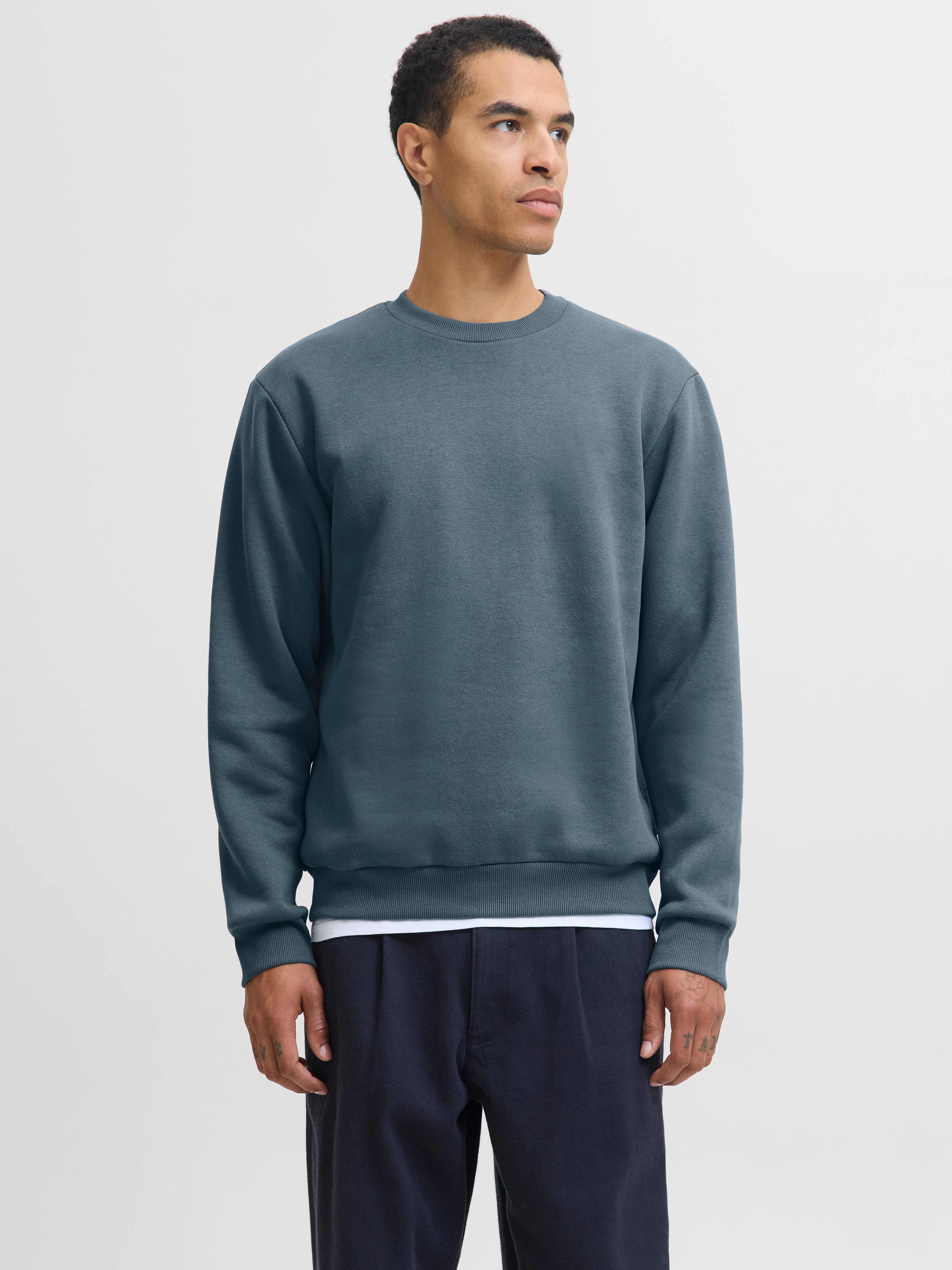 Jack & Jones Sweatshirt JJEBRADLEY met ribboorden voor dagelijks gebruik en vrije tijd