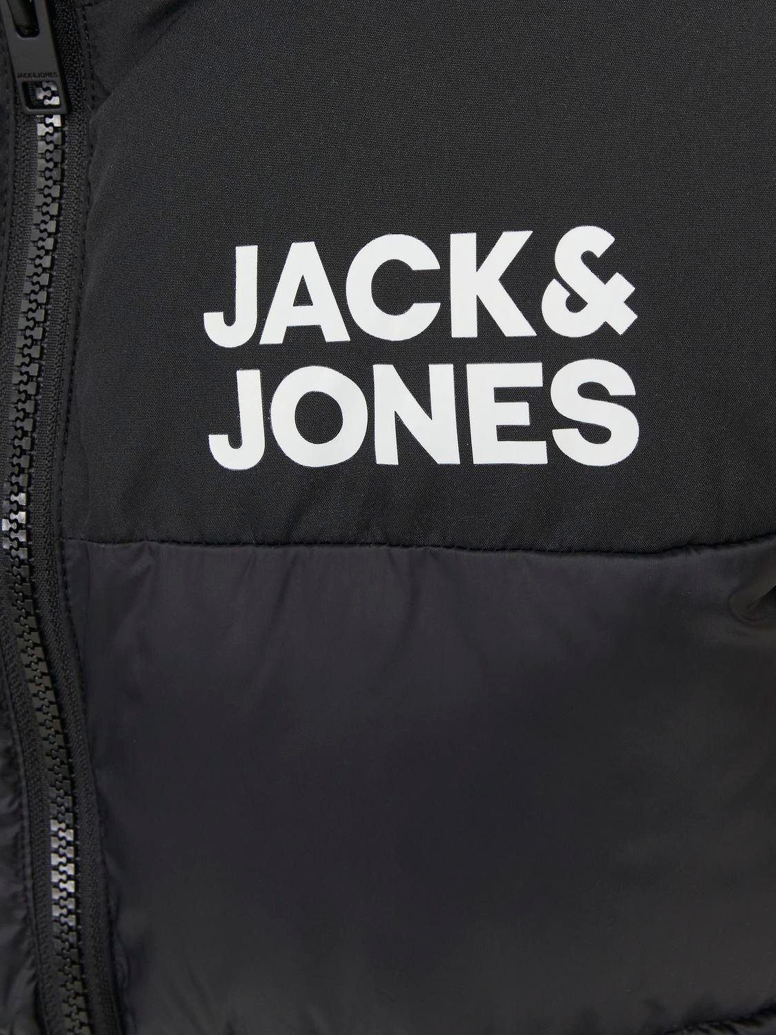 Jack & Jones Junior Korte bodywarmer JJETOBY BODYWARMER COLLAR
