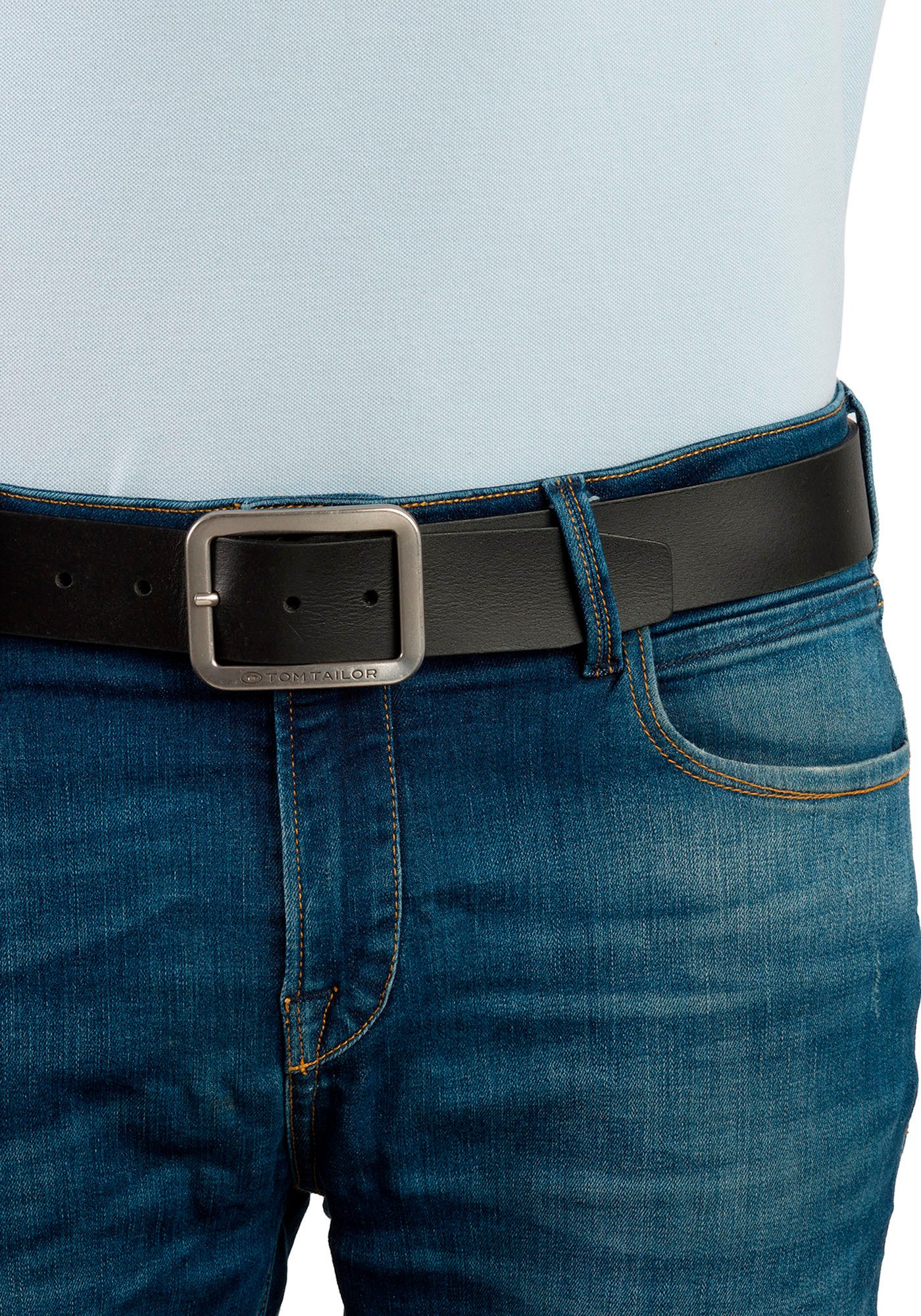 Tom Tailor Leren riem tot maat 120