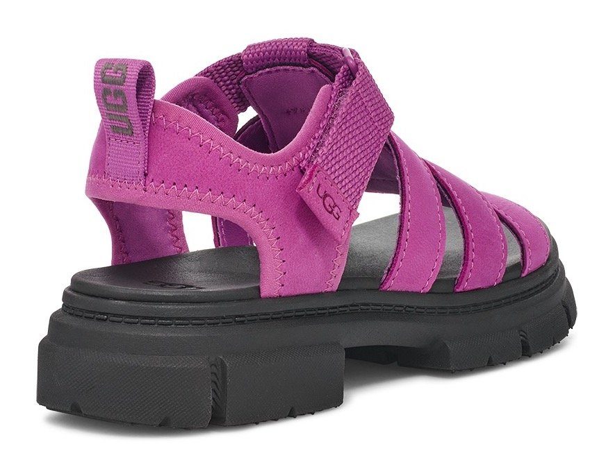 UGG Plateausandalen K ASHTON MULTISTRAP zomerschoen, klittenbandschoen, sandaal, met klittenbandsluiting