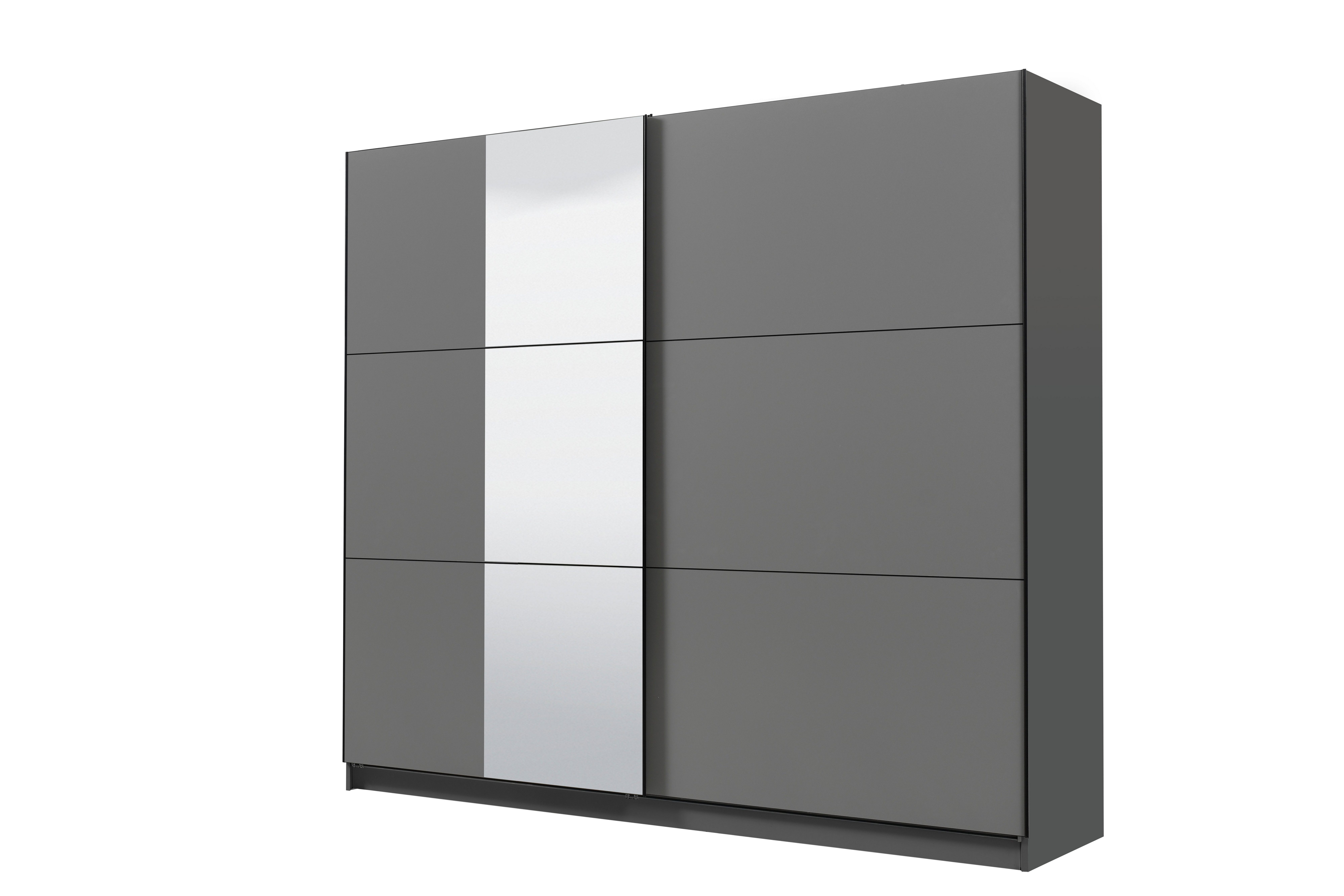 INOSIGN Zweefdeurkast Sierra kledingkast met spiegel linnenkast garderobe Topseller INCLUSIEF interne indeling, FSC®-gecertificeerd, OTTOs Choice