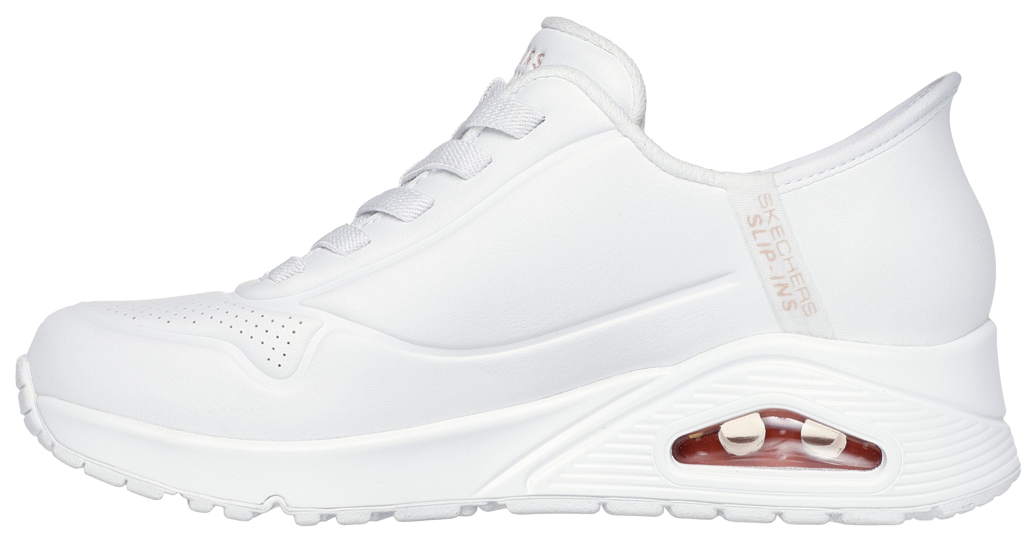 Skechers Slip-on sneakers Uno - Easy Air , instapschoen, slippers, plateausneaker met sleehak