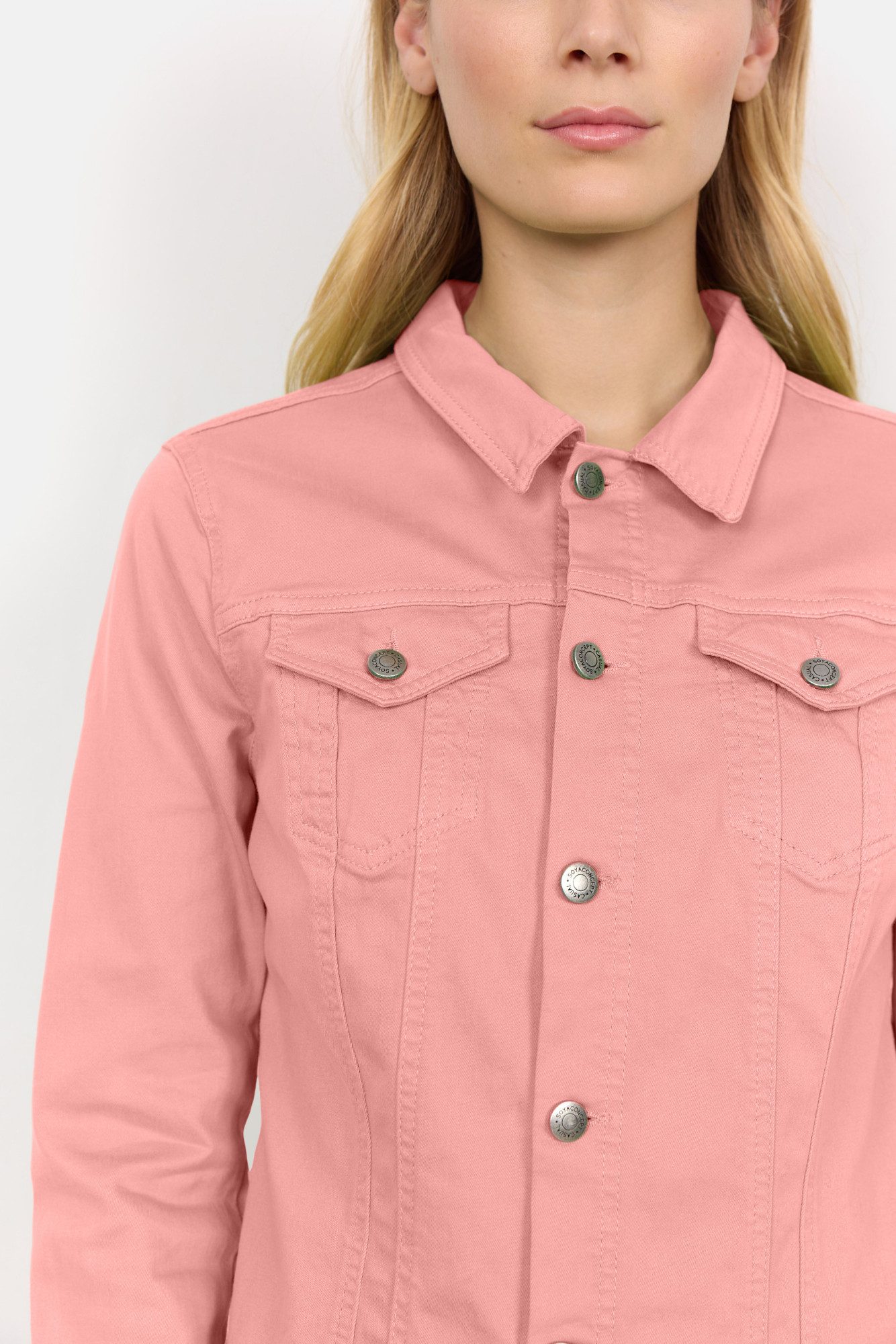 soyaconcept Jeansblazer SC-ERNA 2 Jeansjack in getailleerde vorm en mooie kleuren