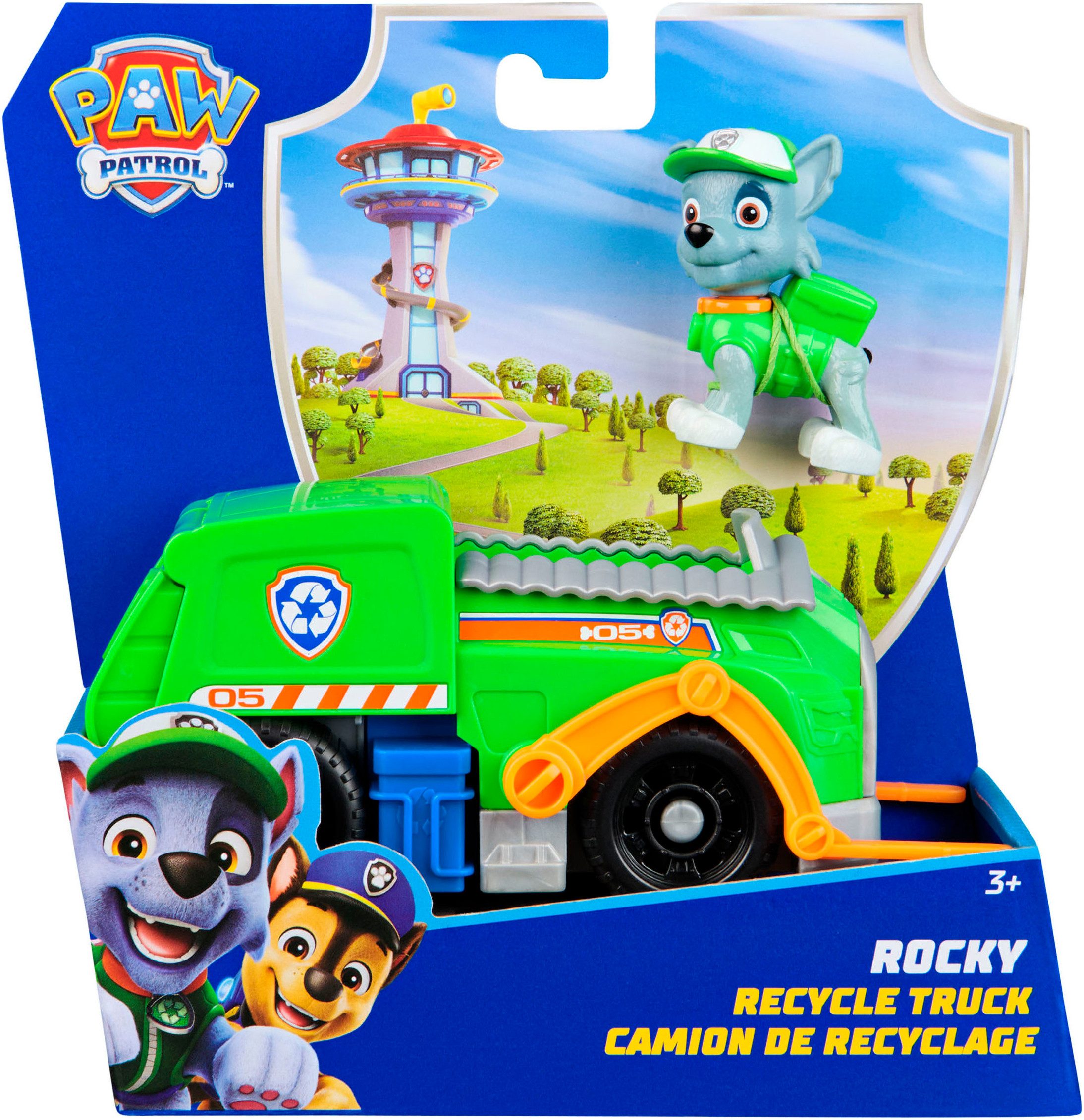Spin Master Speelgoedauto PAW Patrol, Sust. Basic Vehicle Rocky