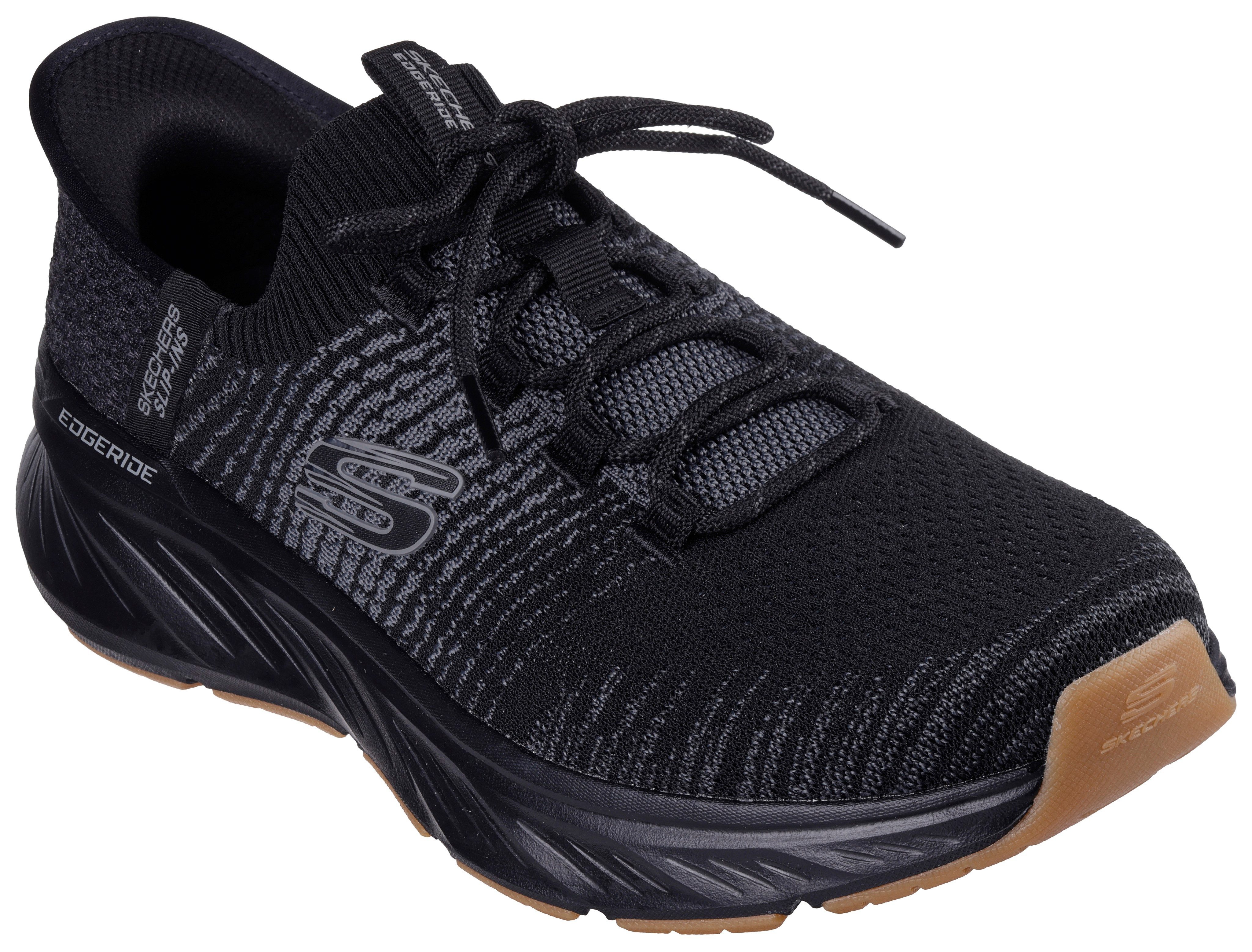 Skechers Slip-on sneakers Edgeride - Raygo , instapschoen, vrijetijdsschoen met elastische stretch-fit technologie heren lage sneakers maat 41 EU