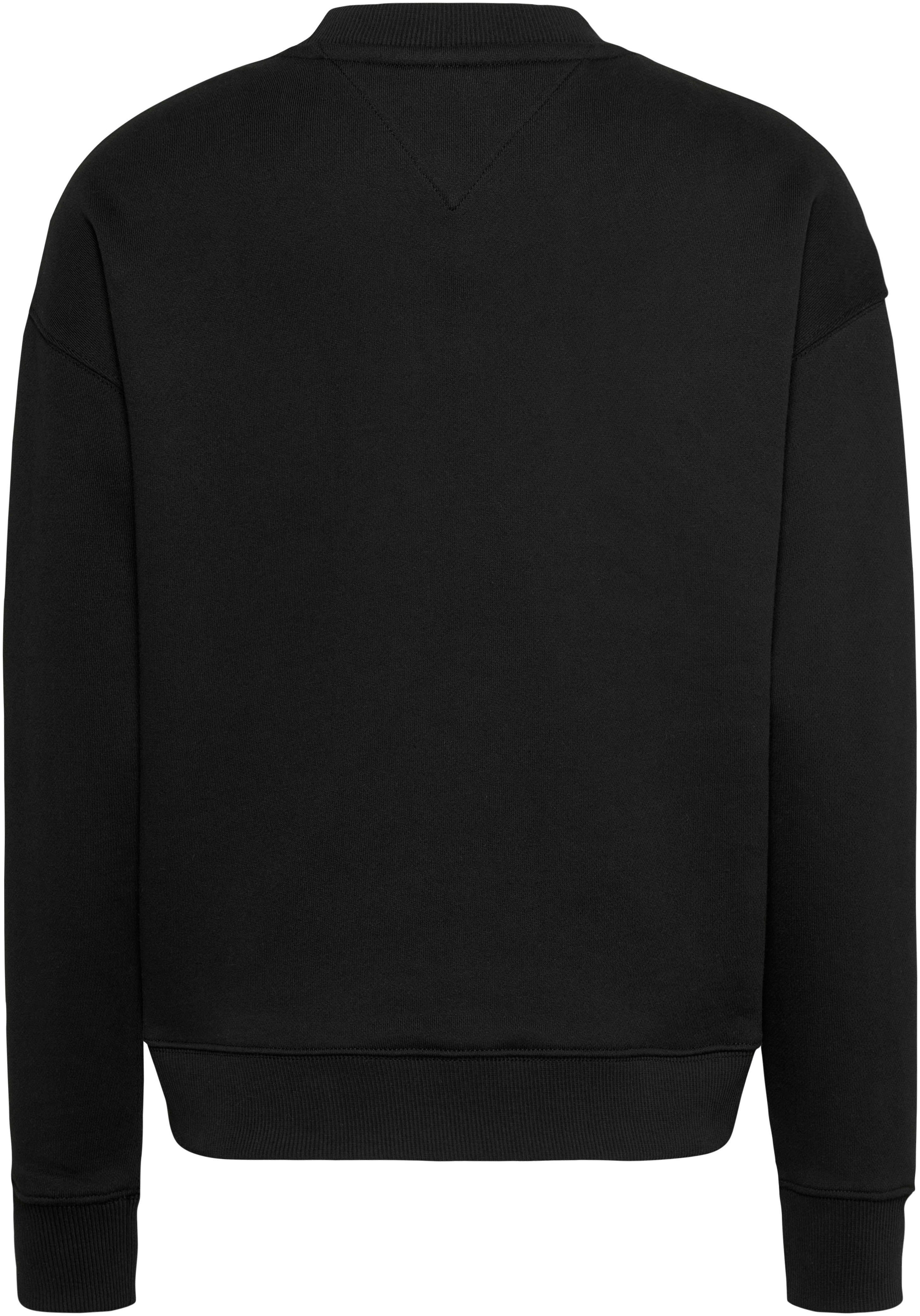 TOMMY JEANS Sweatshirt TJW BXY BADGE met drop-shoulder design en logo aan de voorkant