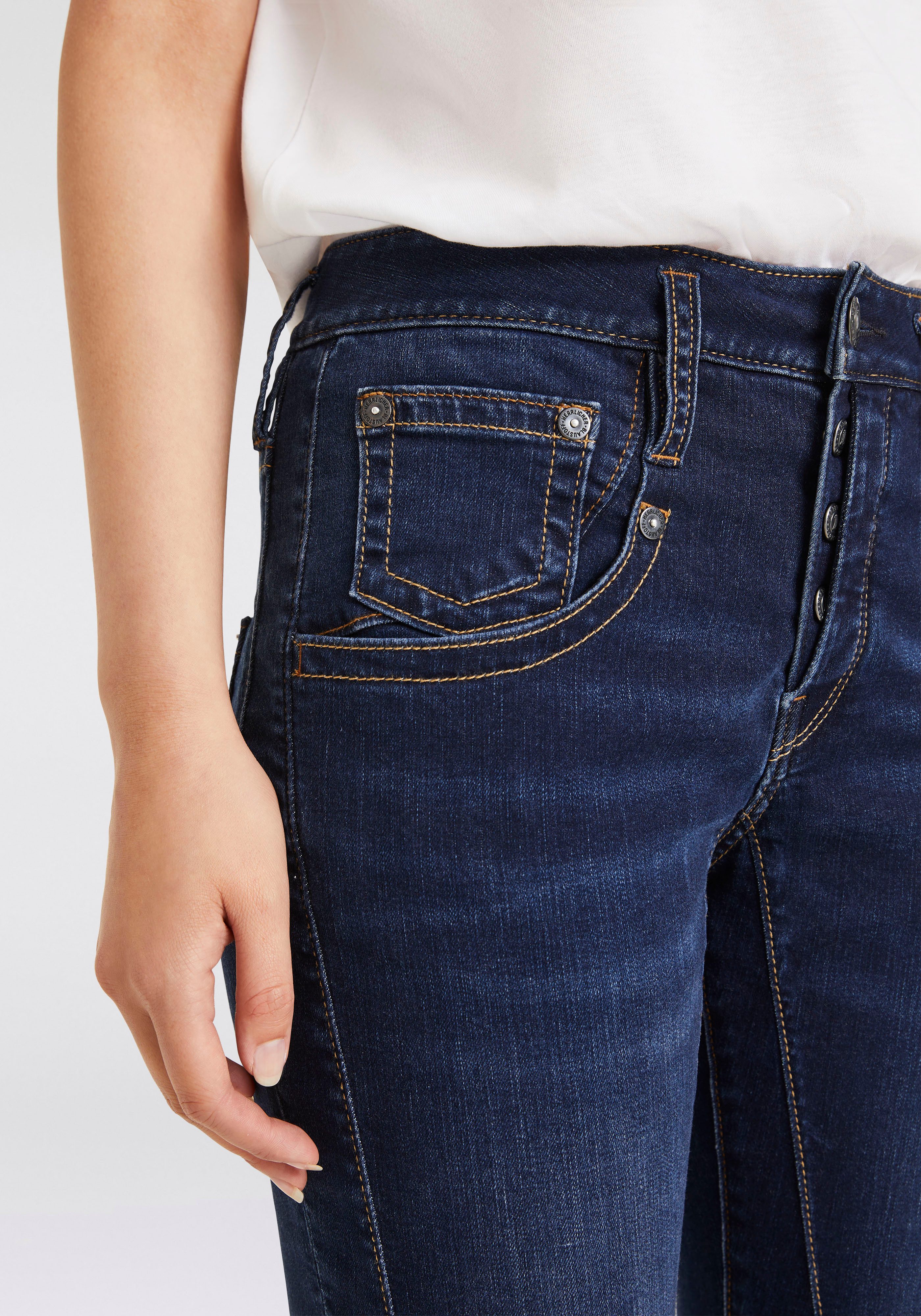 Herrlicher Boyfriendjeans SHYRA CROPPED ORGANIC DENIM