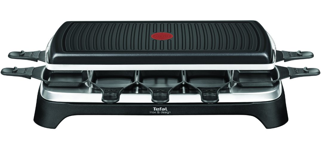 Tefal Raclette Ambiance, incl. tafelgrillfunctie, afneembaar snoer voor maximaal 10 personen, tafelgrill-functie, afneembare kabel