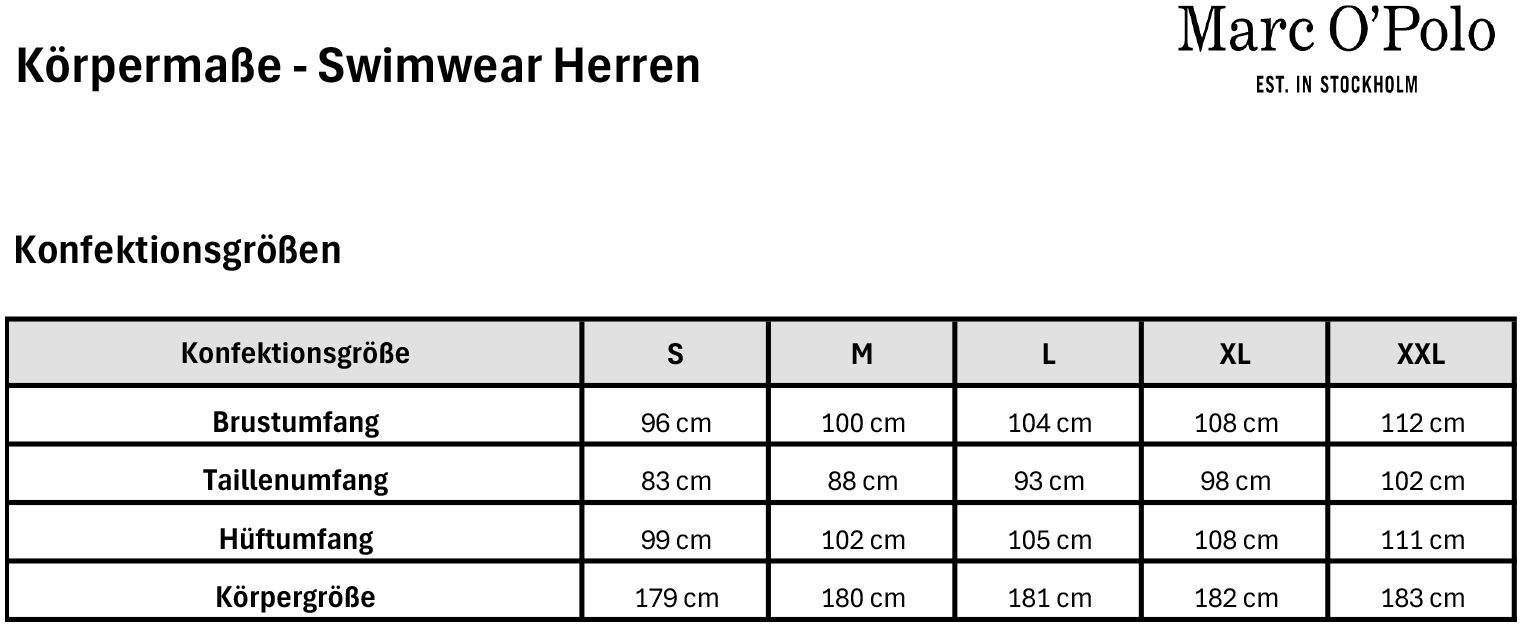 Marc O'Polo Zwemshort met geïntegreerde mesh-voering