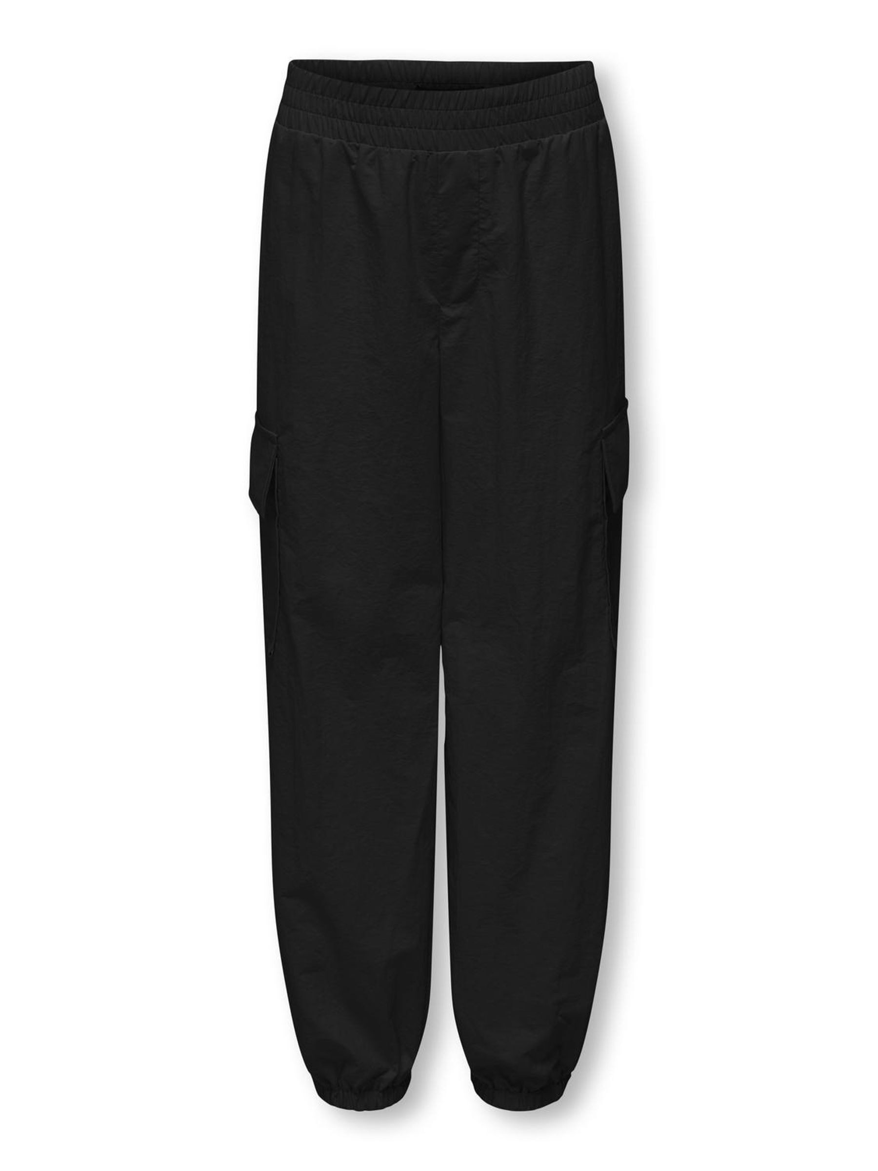 KIDS ONLY Cargobroek KOGECHO CARGO PARACHUTE PANT PNT NOOS meisjes broeken & leggings maat 152 zwart