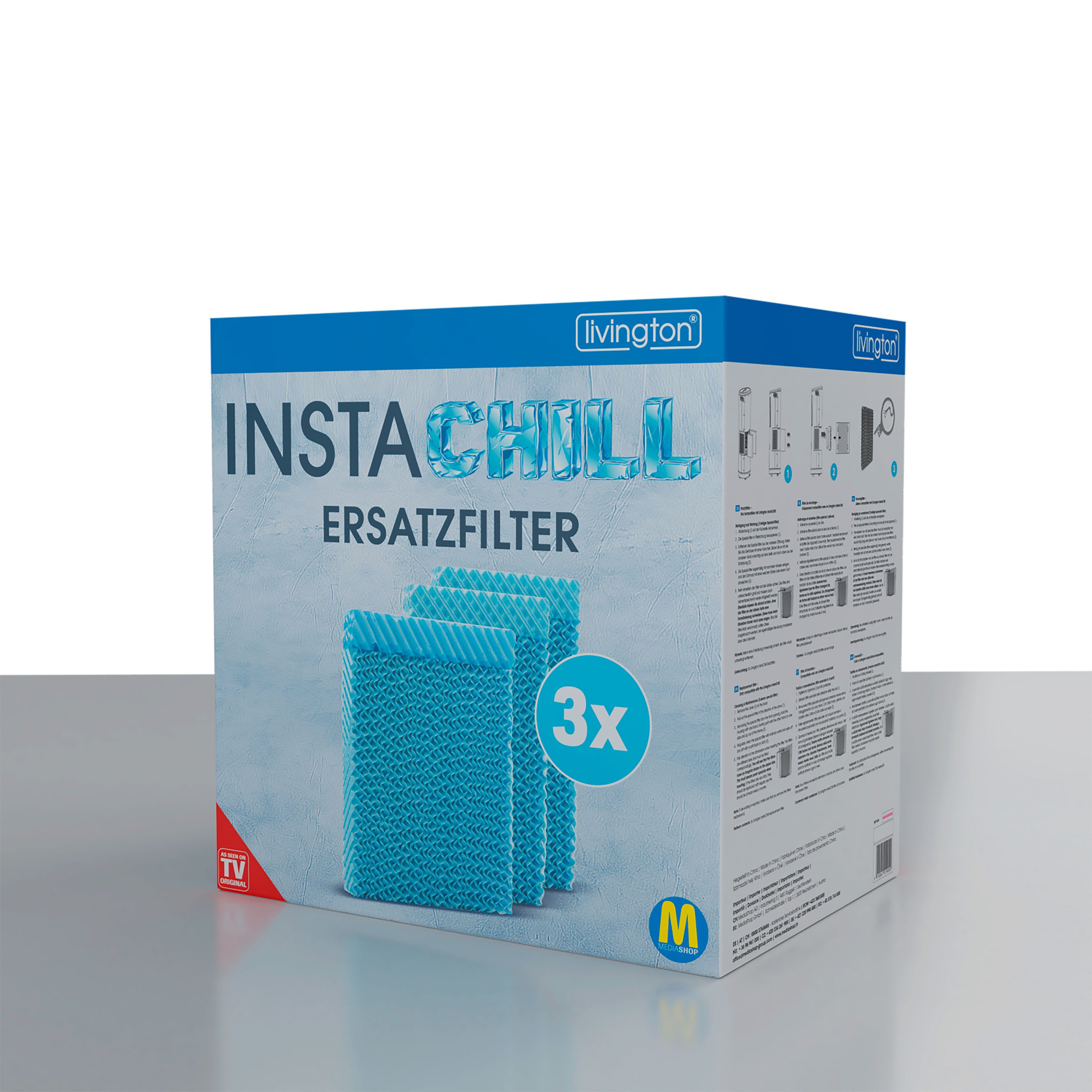 MediaShop Reservefilter InstaChill M21434 (set, 3-delig)