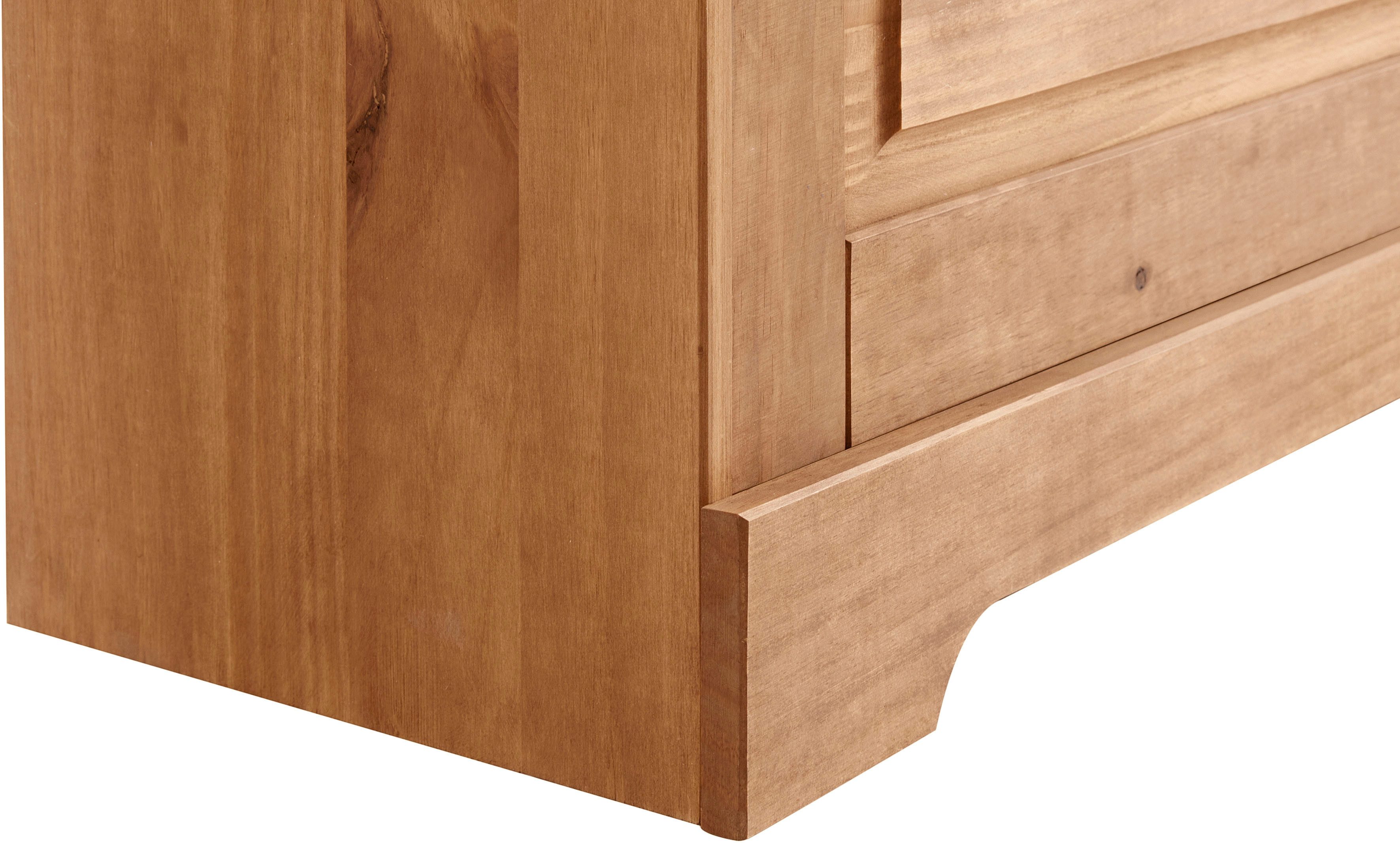 Home affaire Zitbank Lisa met opbergruimte en 2 draaideuren, breedte 90 cm