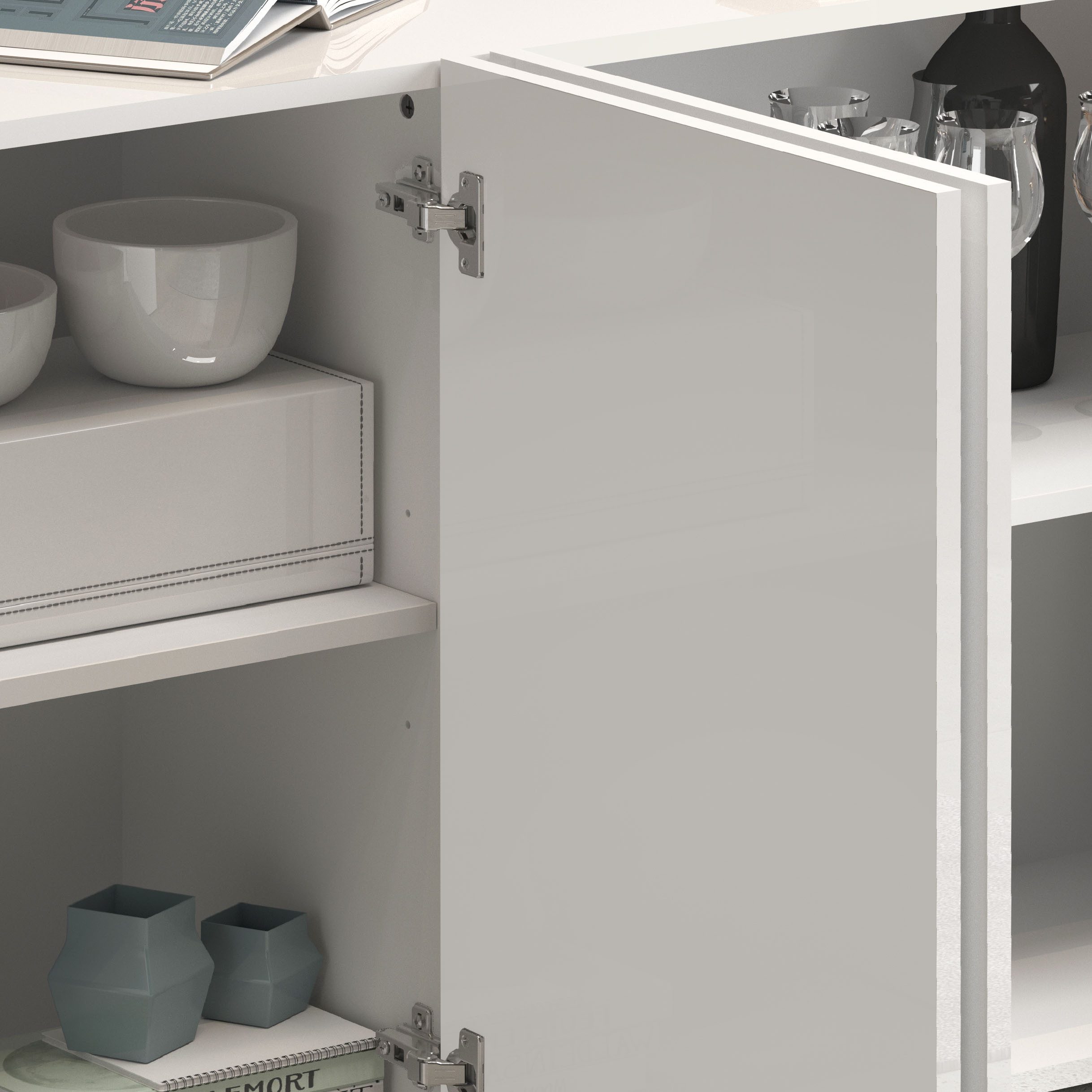 INOSIGN Dressoir Egypt, Ladekast, Kast, Buffet, greeploos