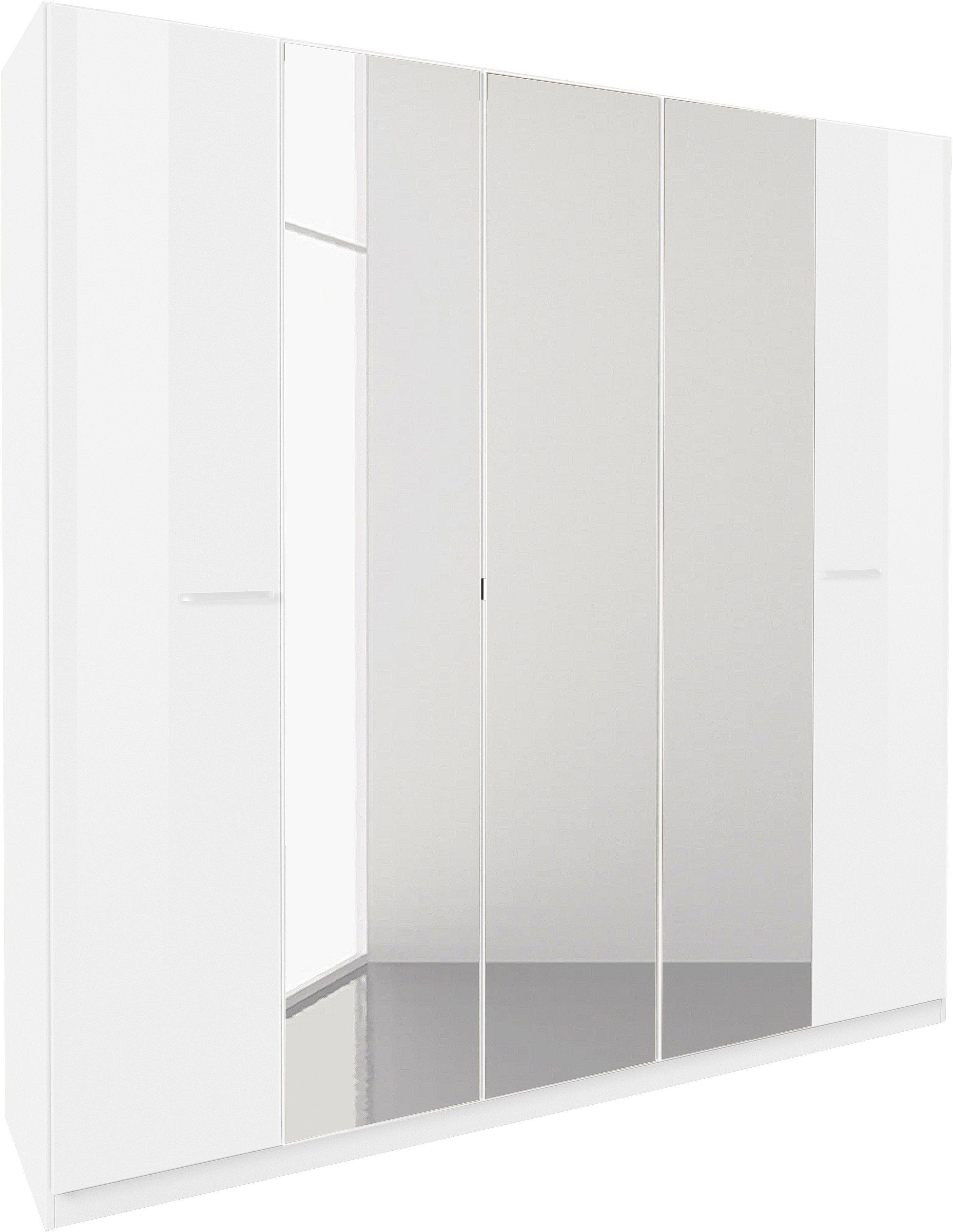 rauch Draaideurkast Kledingkast kast garderobe TOPSELLER OTELI incl. binnenindeling met 3 binnenlades extra planken optioneel met spiegel made in germany