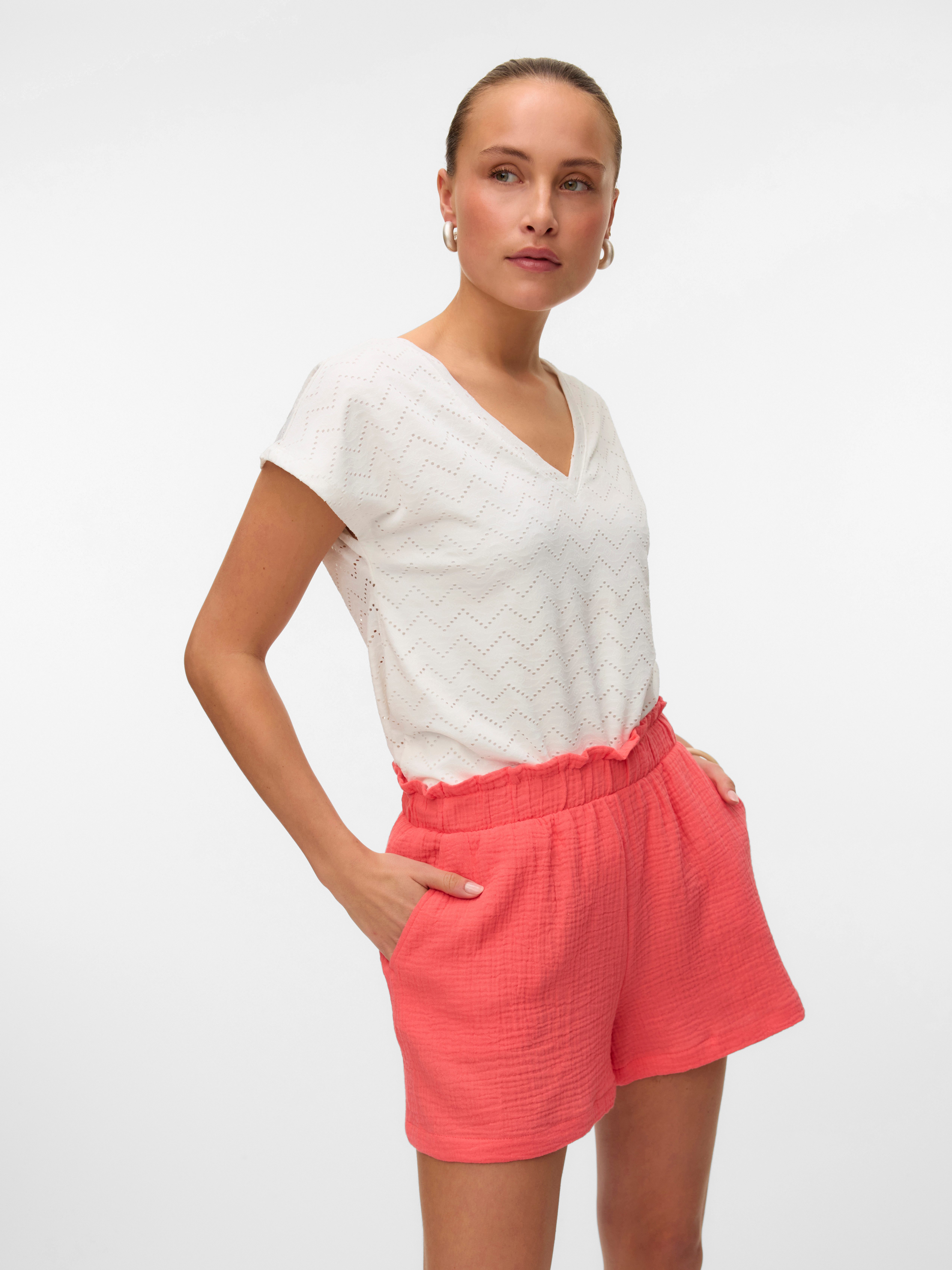 Vero Moda Short VMNATALI HW SHORTS NOOS