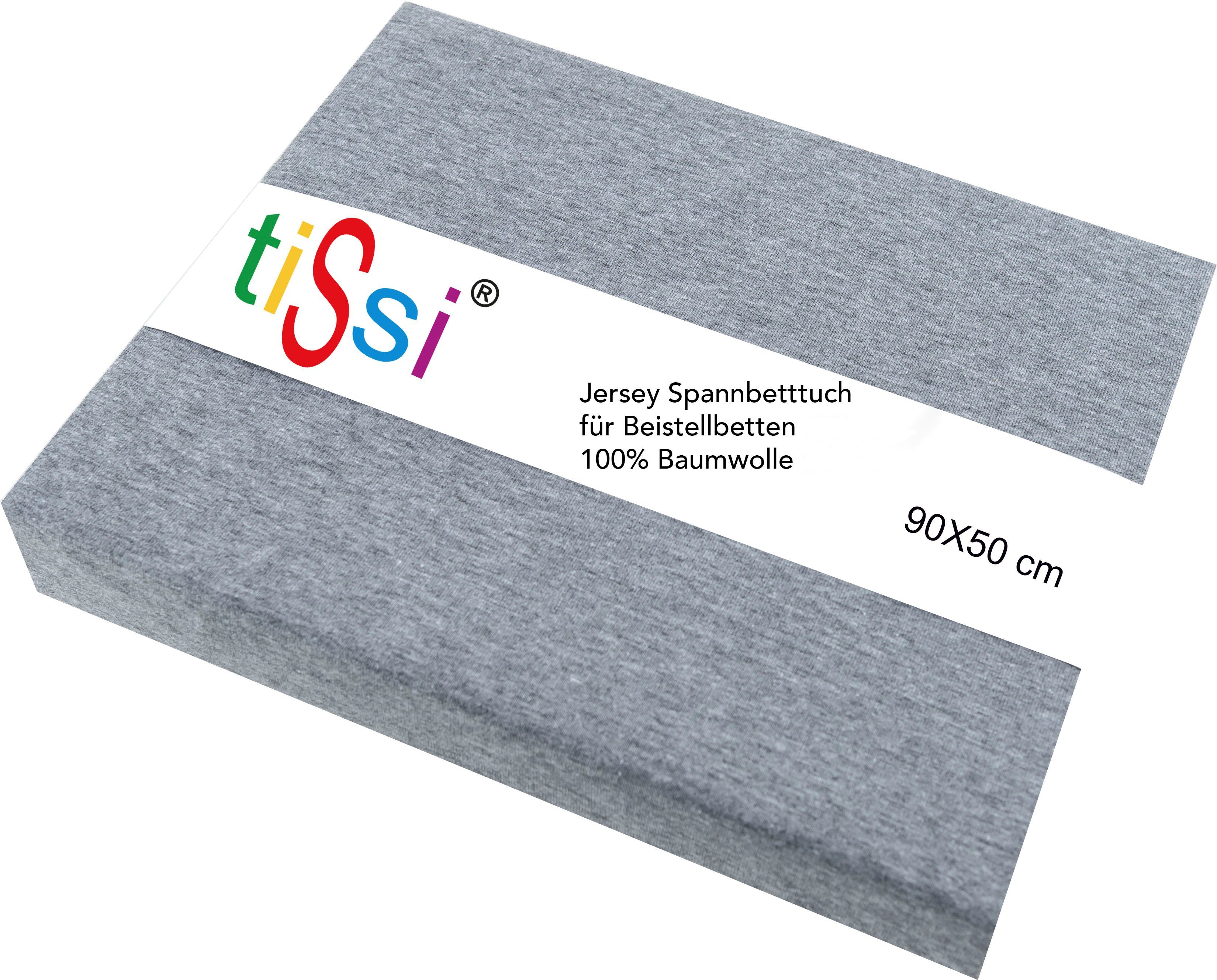tiSsi® Hoeslaken Jersey Maurits voor babybedjes (1 stuk)