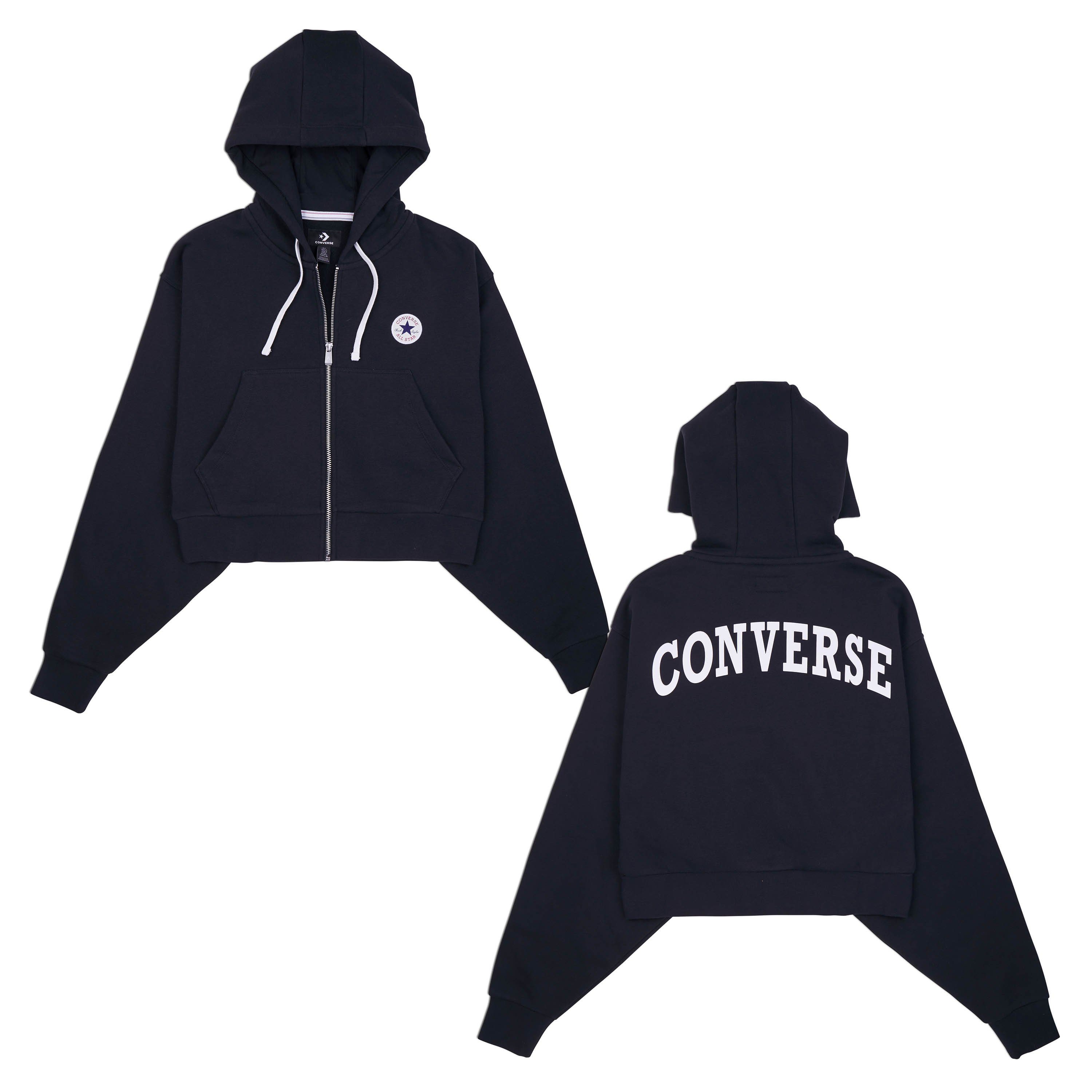 Converse Sweatvest WOMEN'S CONVERSE RETRO FULL-ZIP HOODIE (1-delig)