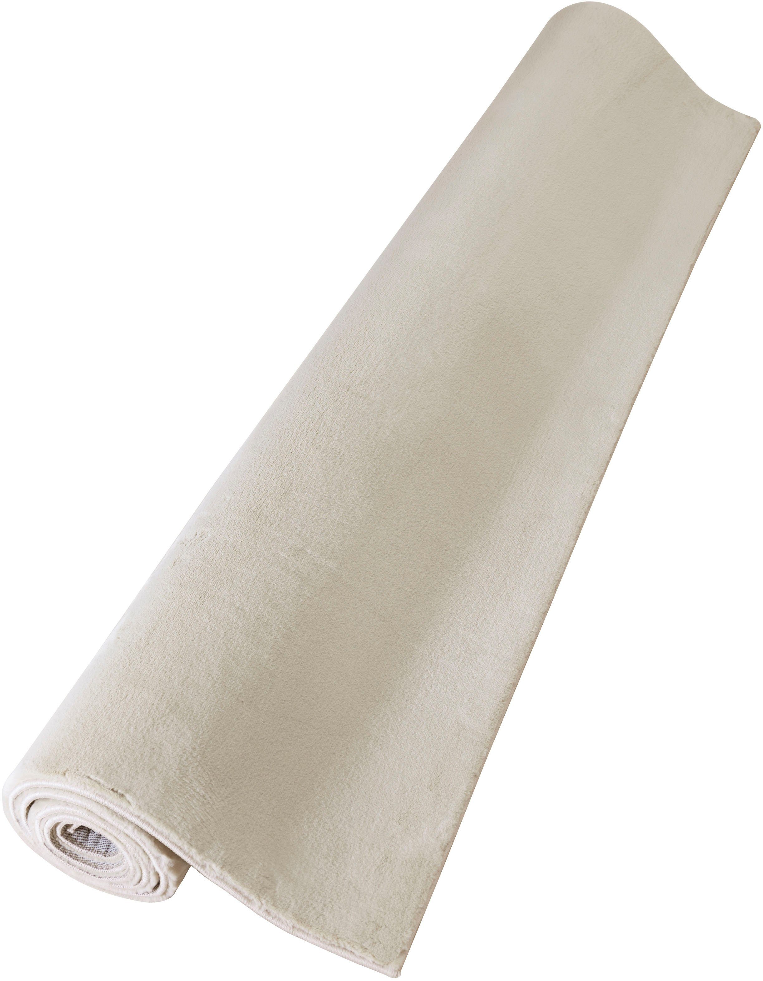 Leonique Vachtvloerkleed Balu, kunstfellteppich, modern, langpolig tapijt Konijnenbont-gevoel, behaaglijk, zacht, woonkamer, slaapkamer
