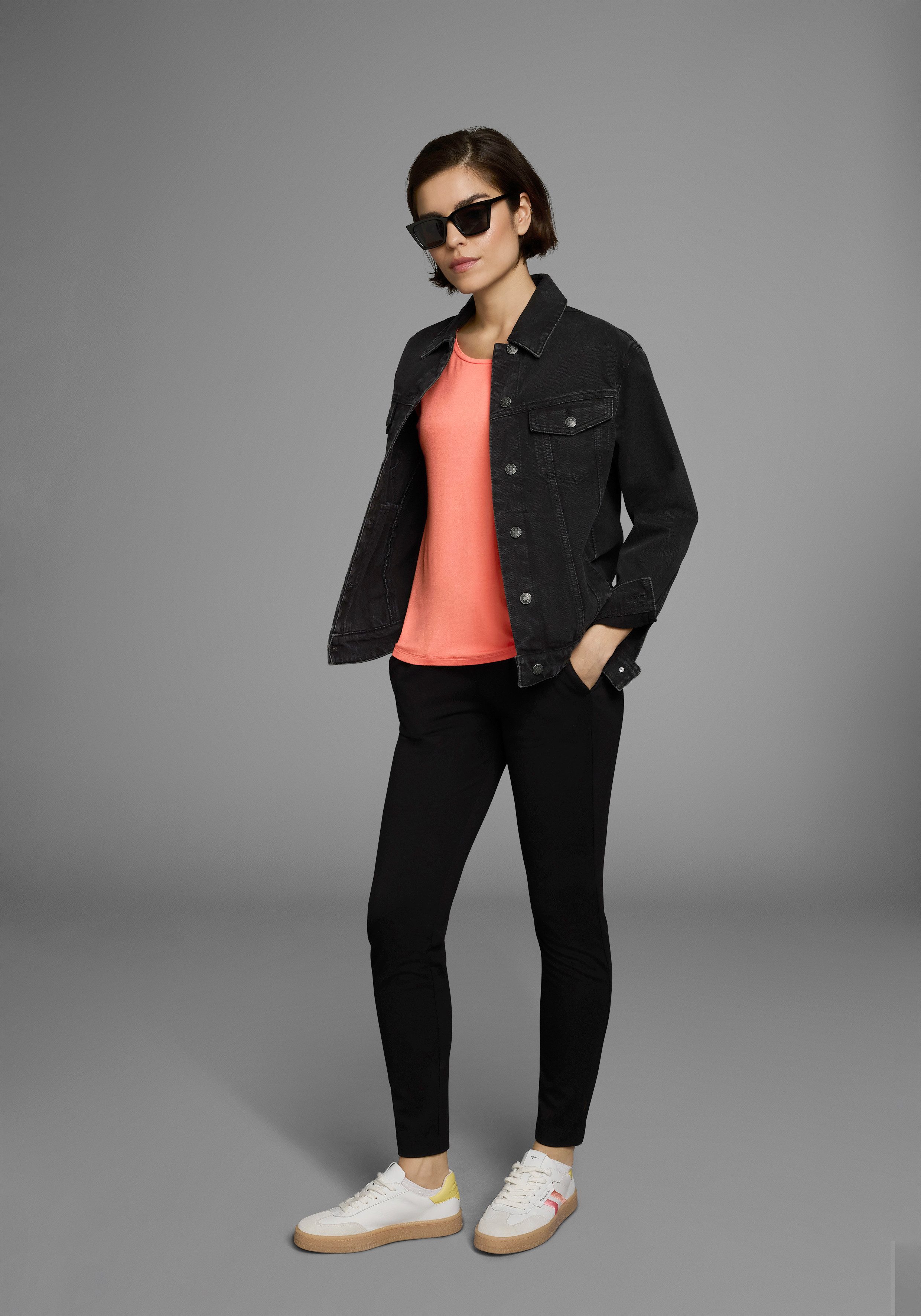 Laura Scott Top met afgeronde zoomafwerking (2 stuks)
