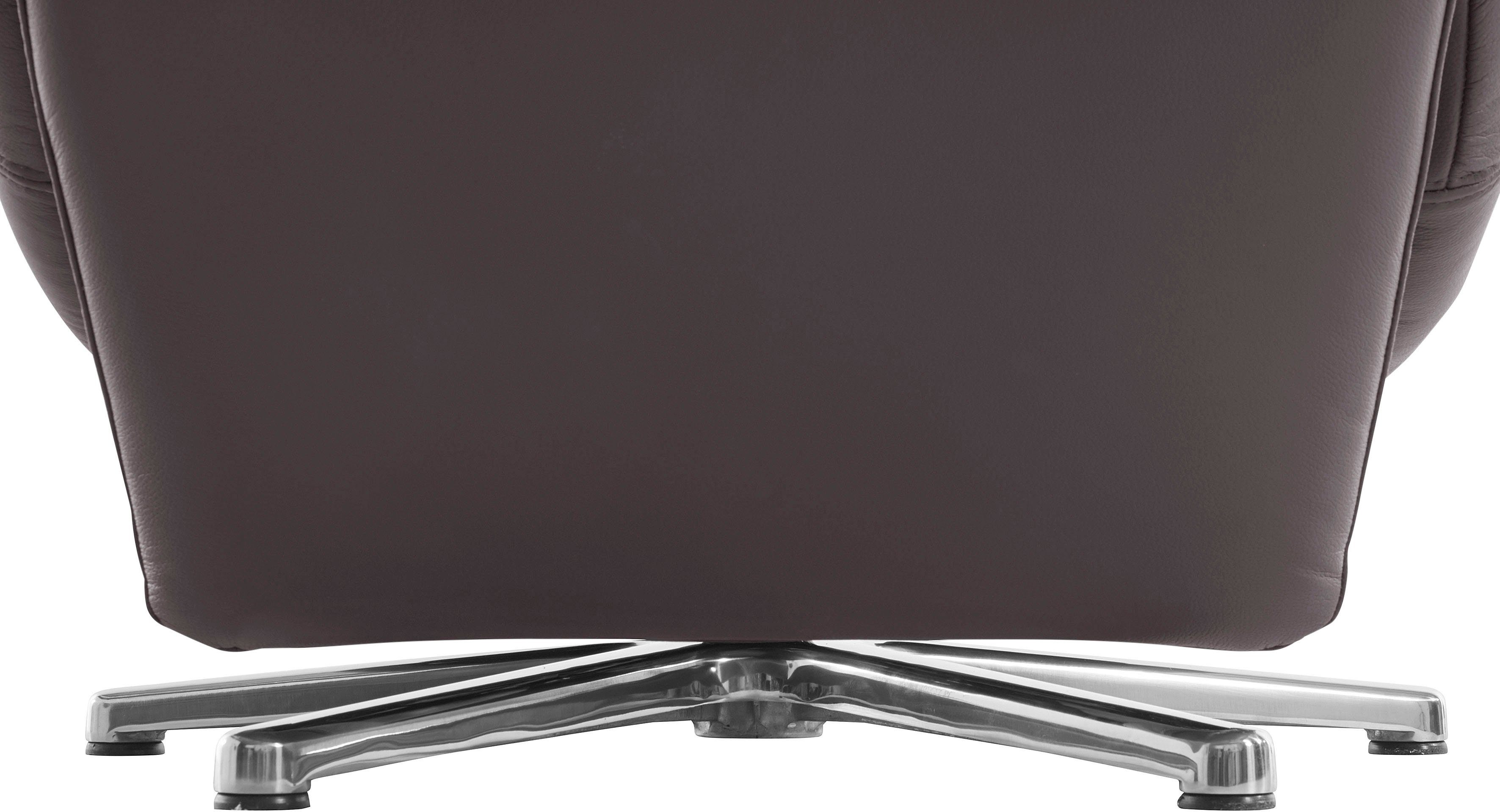 sit&more Relaxfauteuil Tycoon met verstelbare hoofdsteun en 360° draaifunctie keuze tussen handmatige of elektrische functie, ook met accu (draadloos)