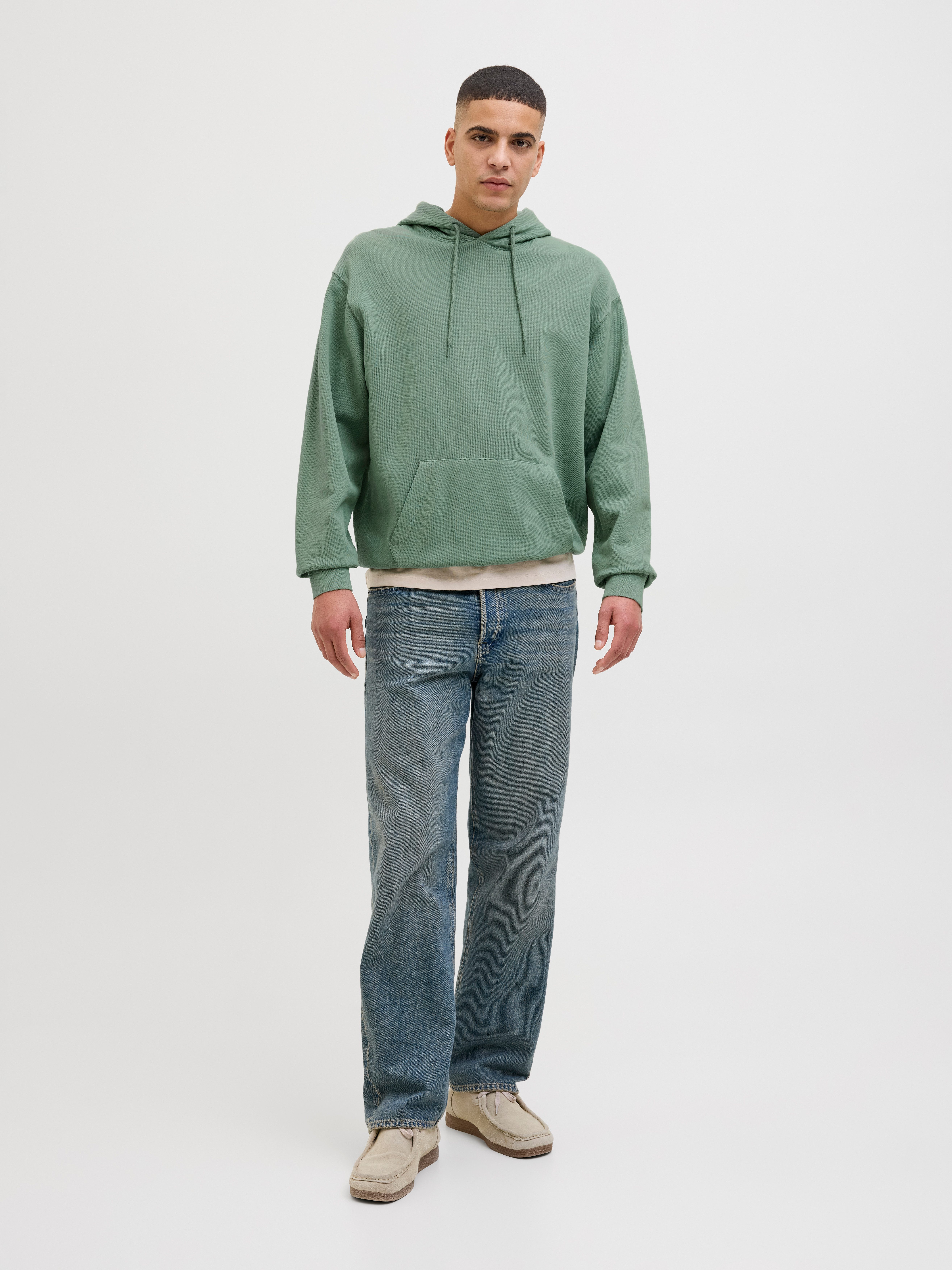Jack & Jones Hoodie JJECHARGE FADED SWEAT HOOD NOOS