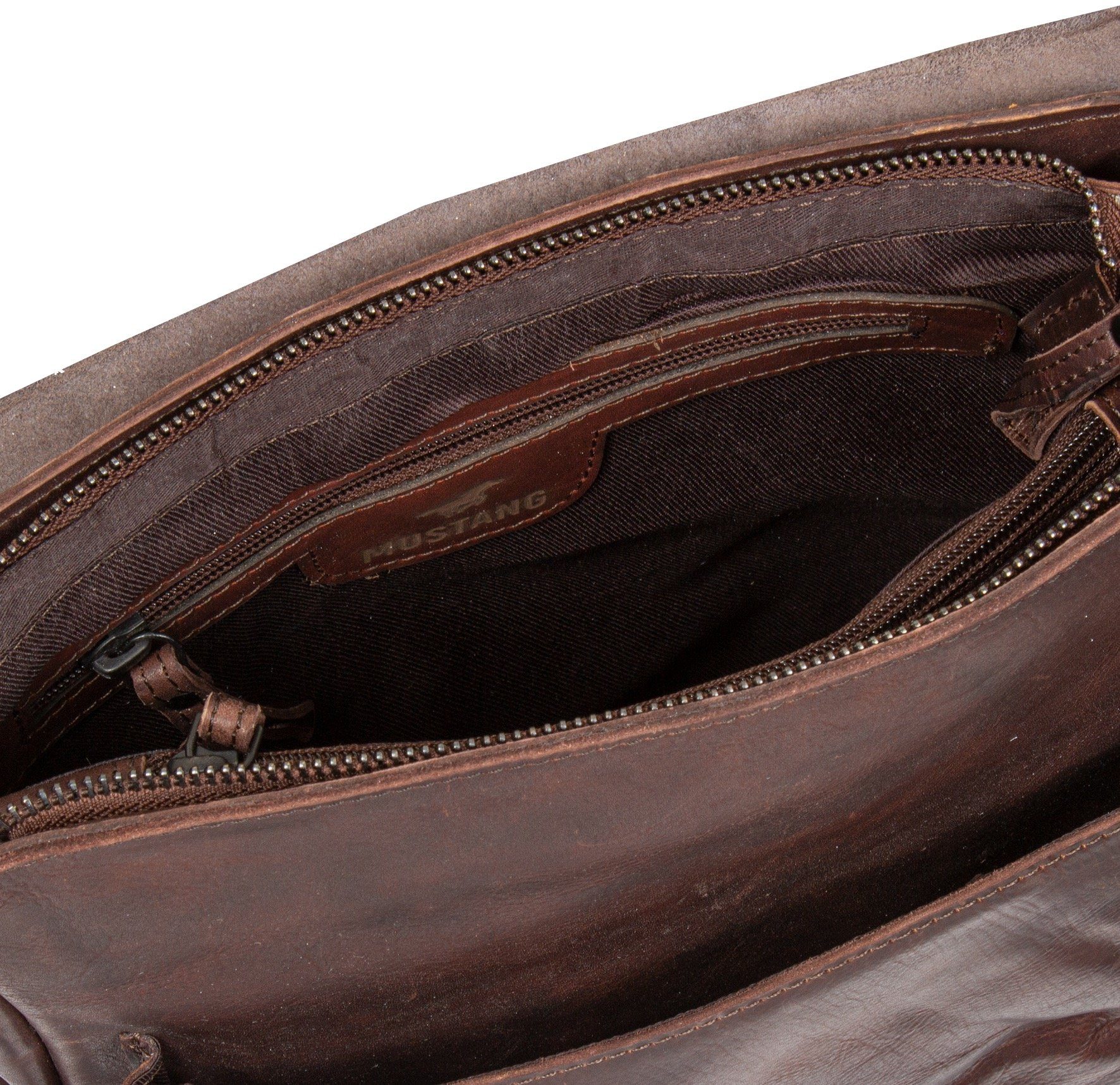 MUSTANG Schoudertas San Marino Shoulderbag met praktische indeling