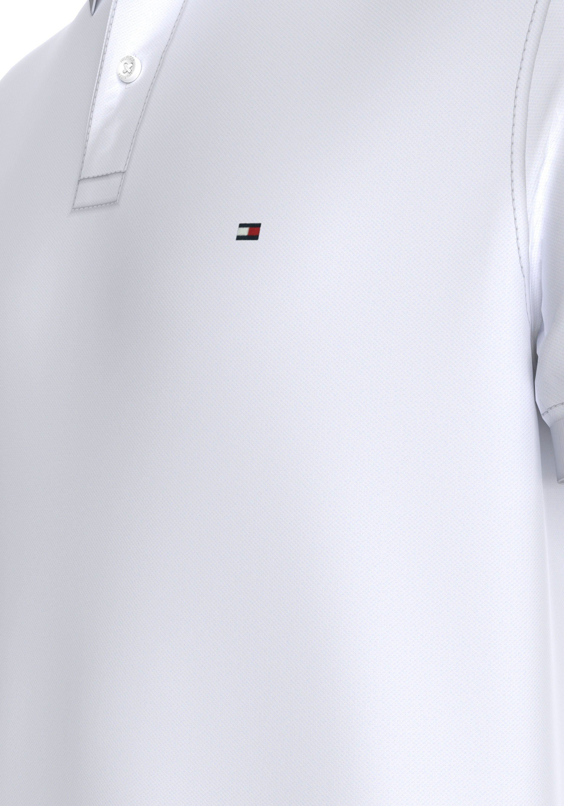 Tommy Hilfiger Poloshirt SHADOW GS REG POLO Strepen in Tommy kleur op de schouder