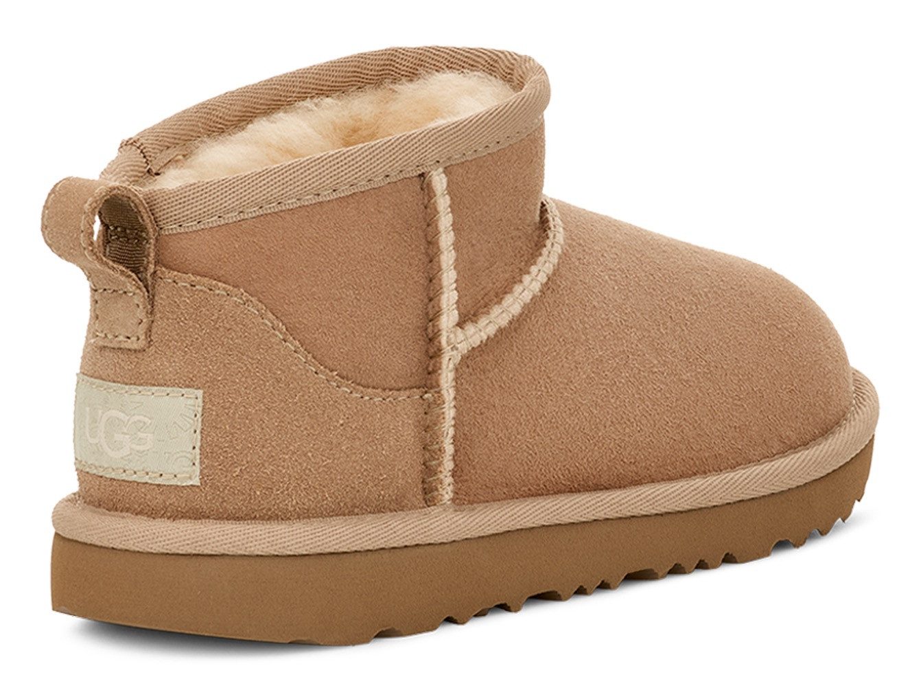 UGG Winterlaarzen Classic Ultra Mini instaplaars, winterlaars, boots met lamsvachtvoering