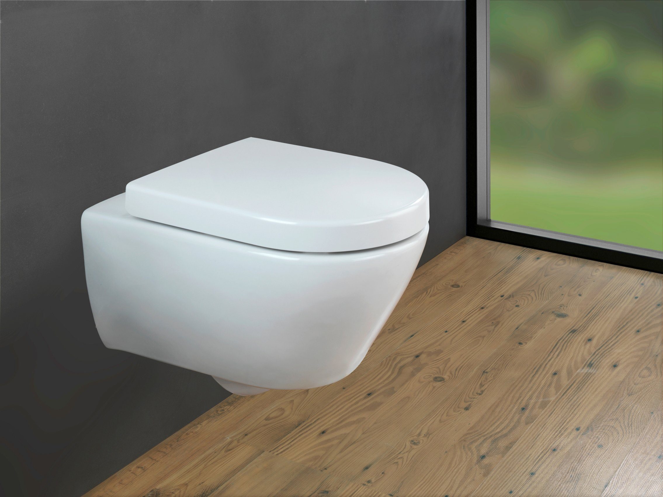 WENKO Toiletzitting Exclusive nr. 4 van duroplast, met soft-closemechanisme (1 stuk)